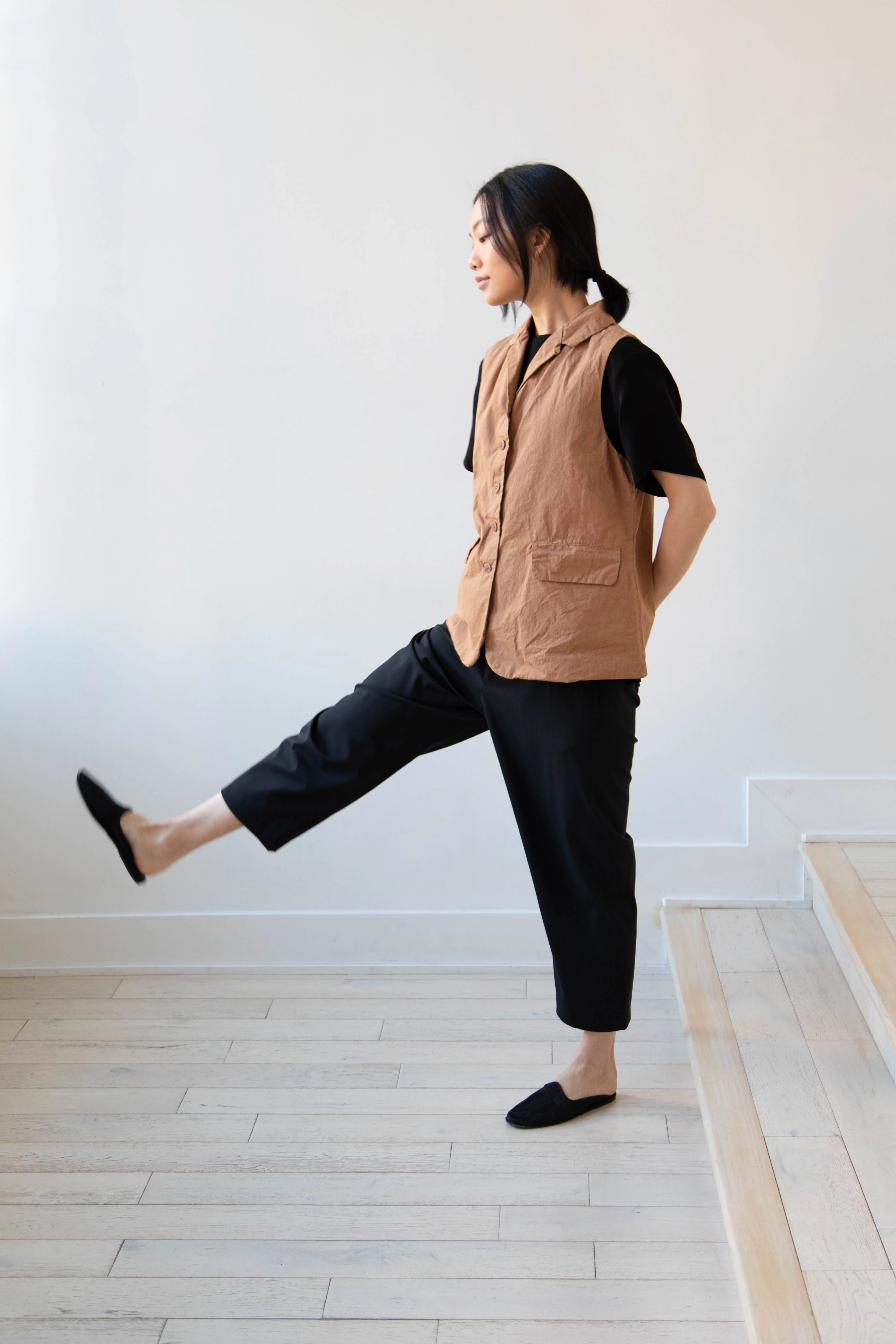 Album di Famiglia | Sleeveless Blazer CC in Pottery - Image 17