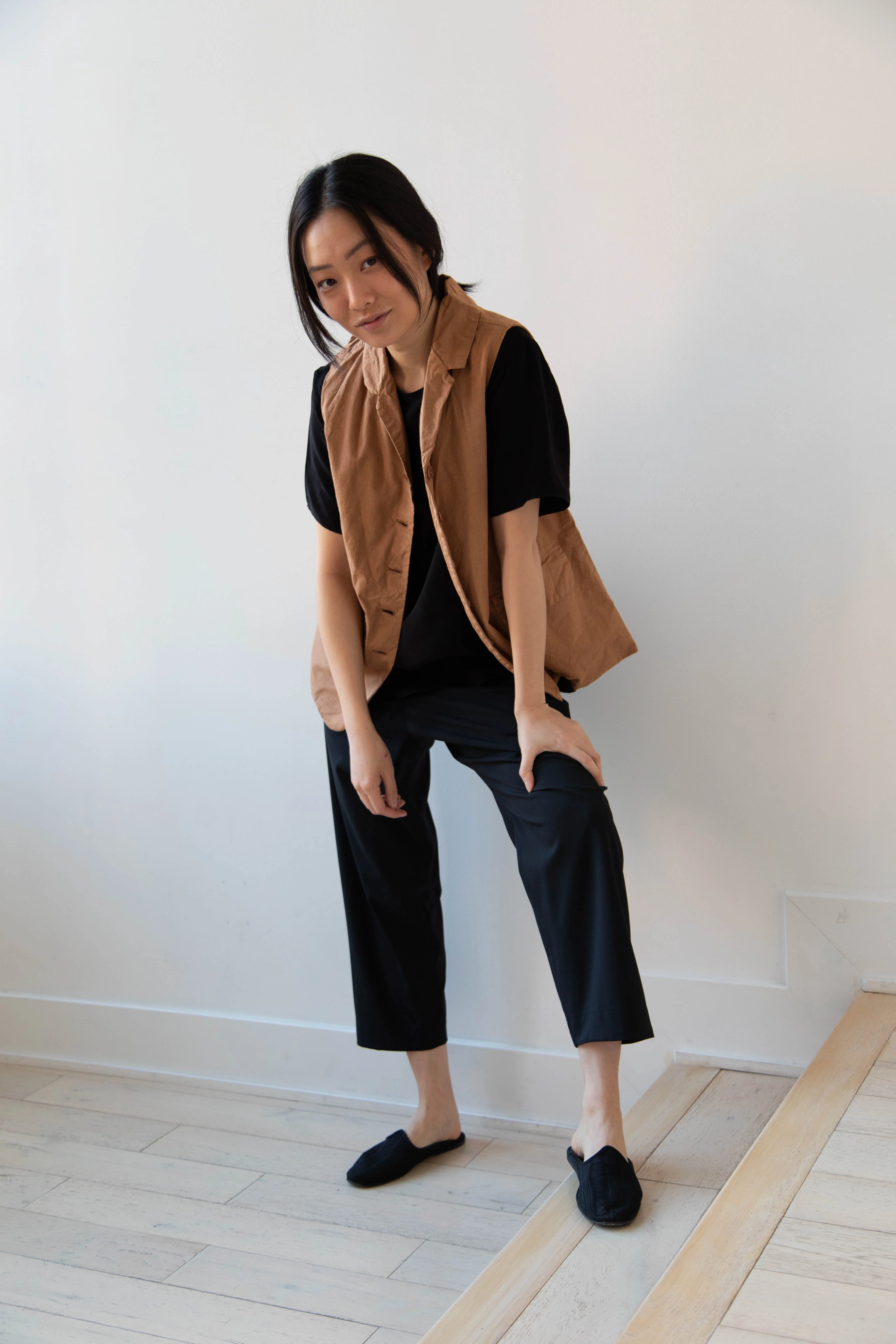 Album di Famiglia | Sleeveless Blazer CC in Pottery - Image 19
