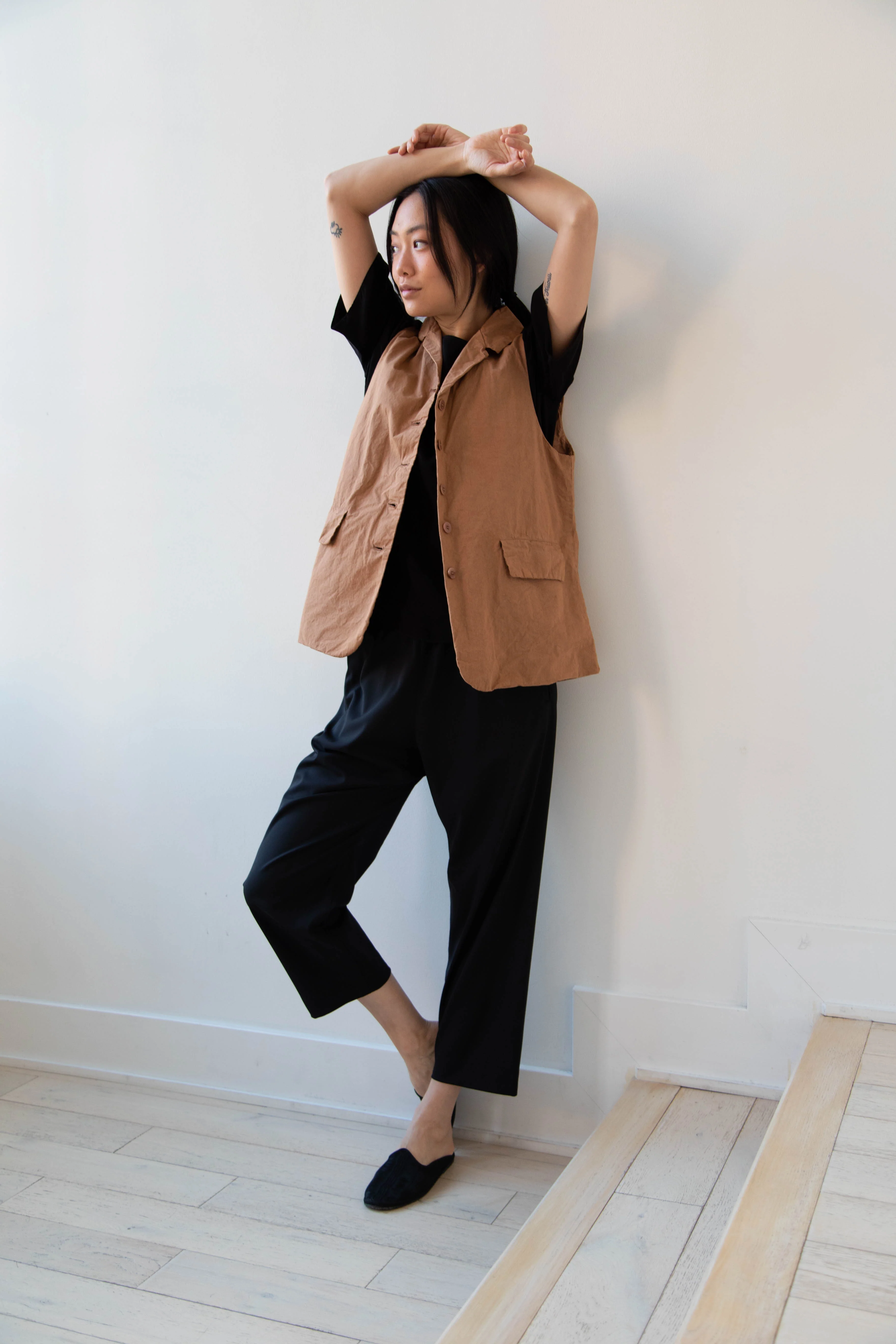 Album di Famiglia | Sleeveless Blazer CC in Pottery - Image 21