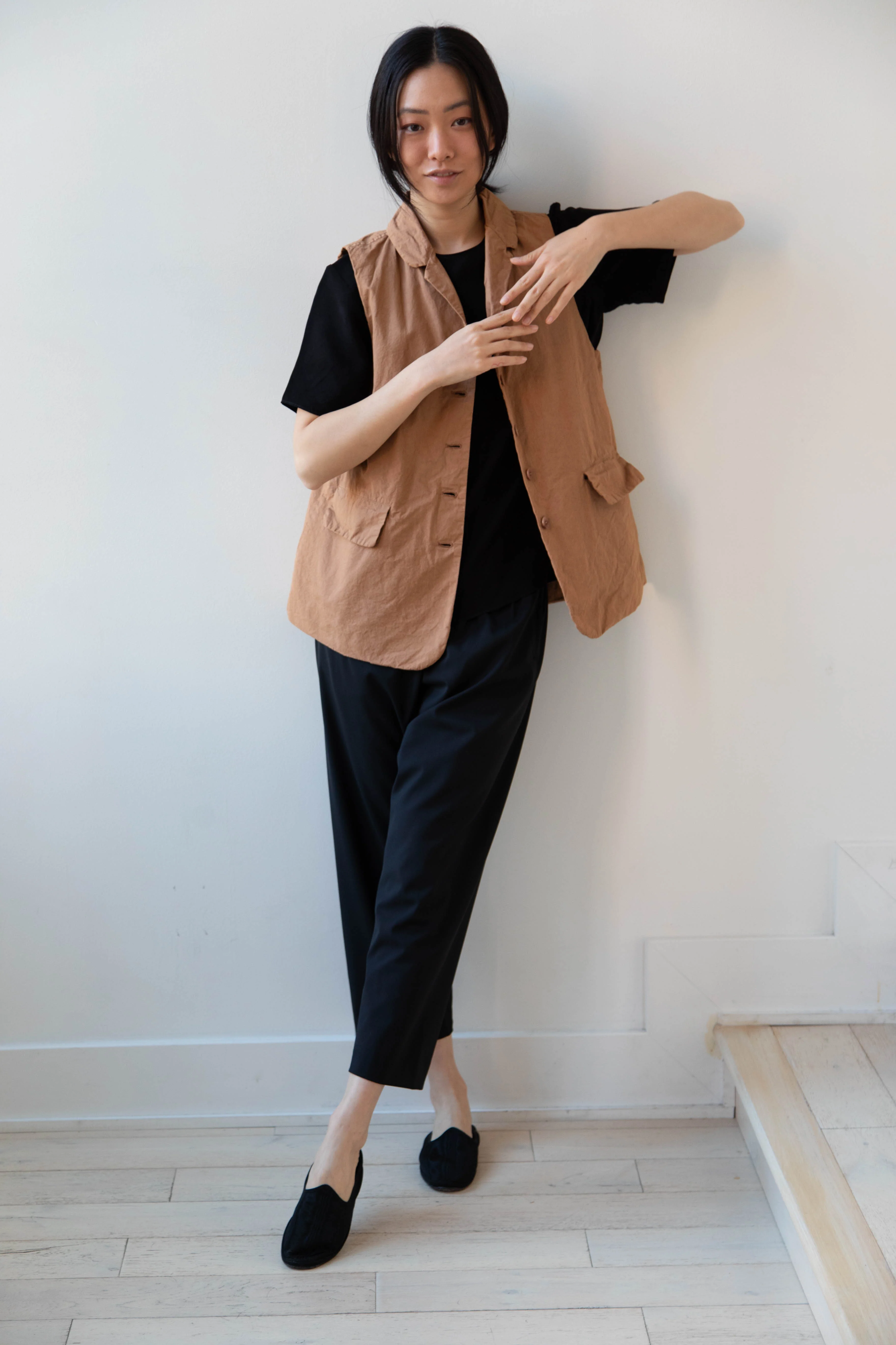 Album di Famiglia | Sleeveless Blazer CC in Pottery - Image 23
