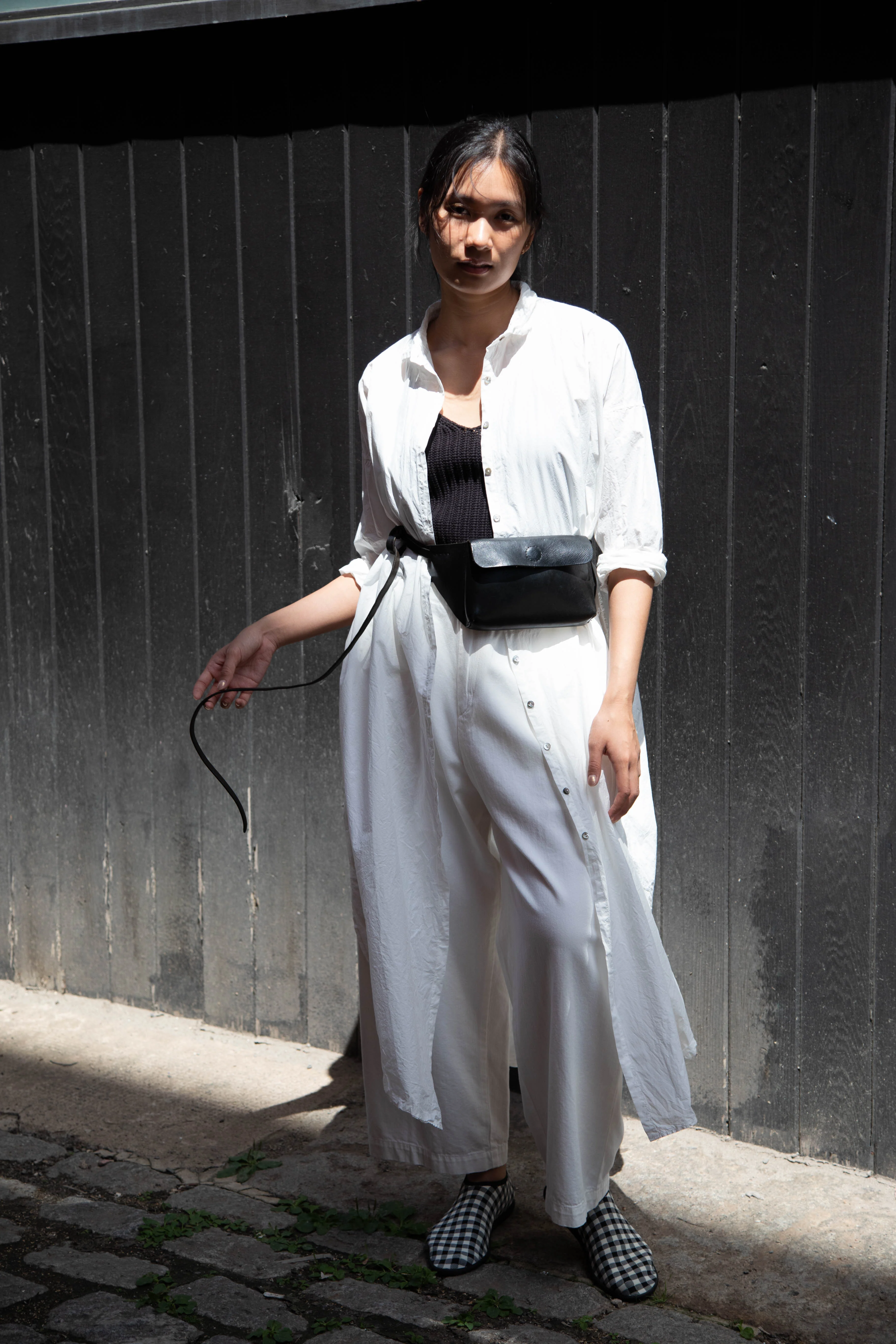 Album di Famiglia | TC Cotton Long Shirt Dress in Milk White - Image 54