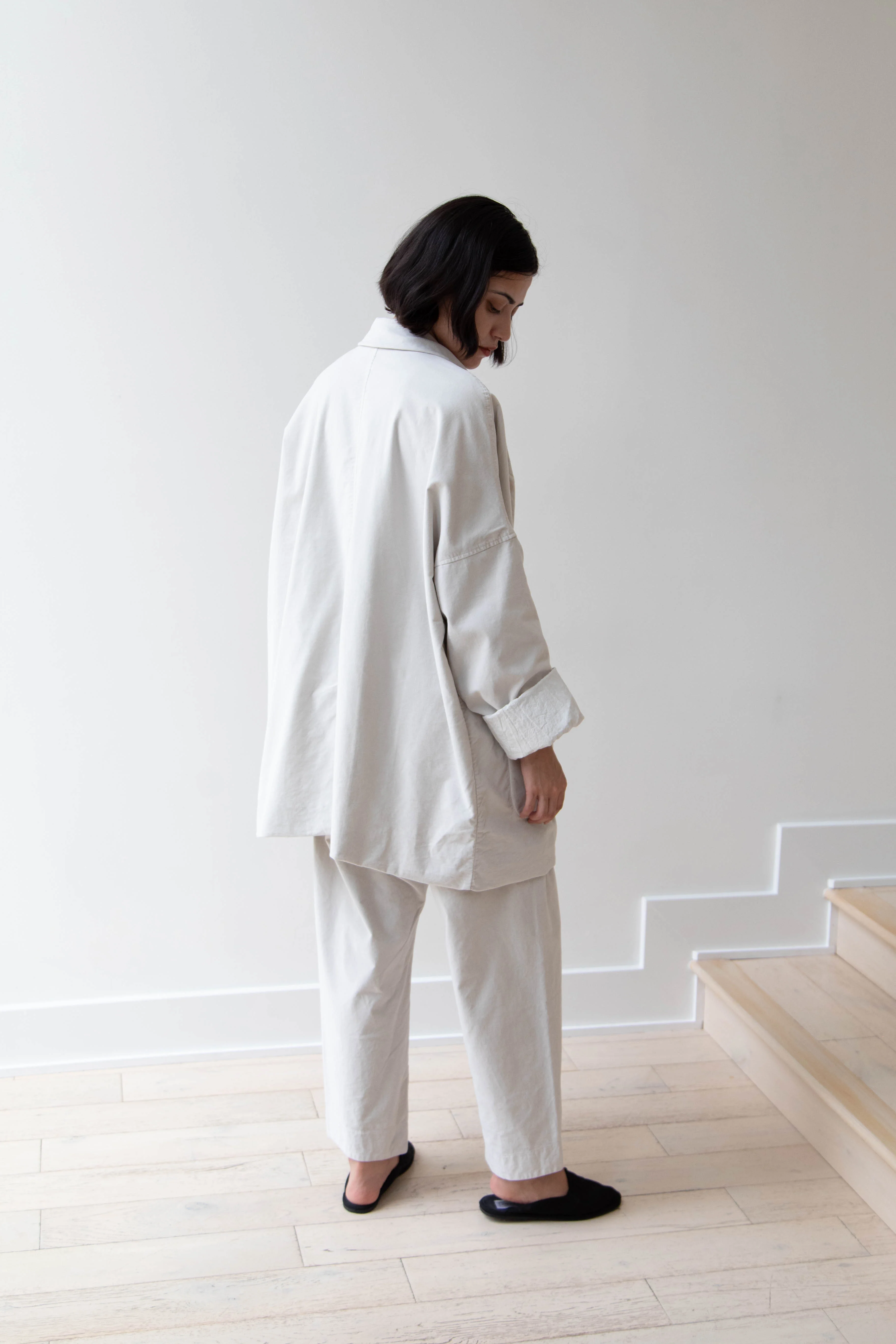 Album di Famiglia | Velvet Big Blazer in Fog - Image 42
