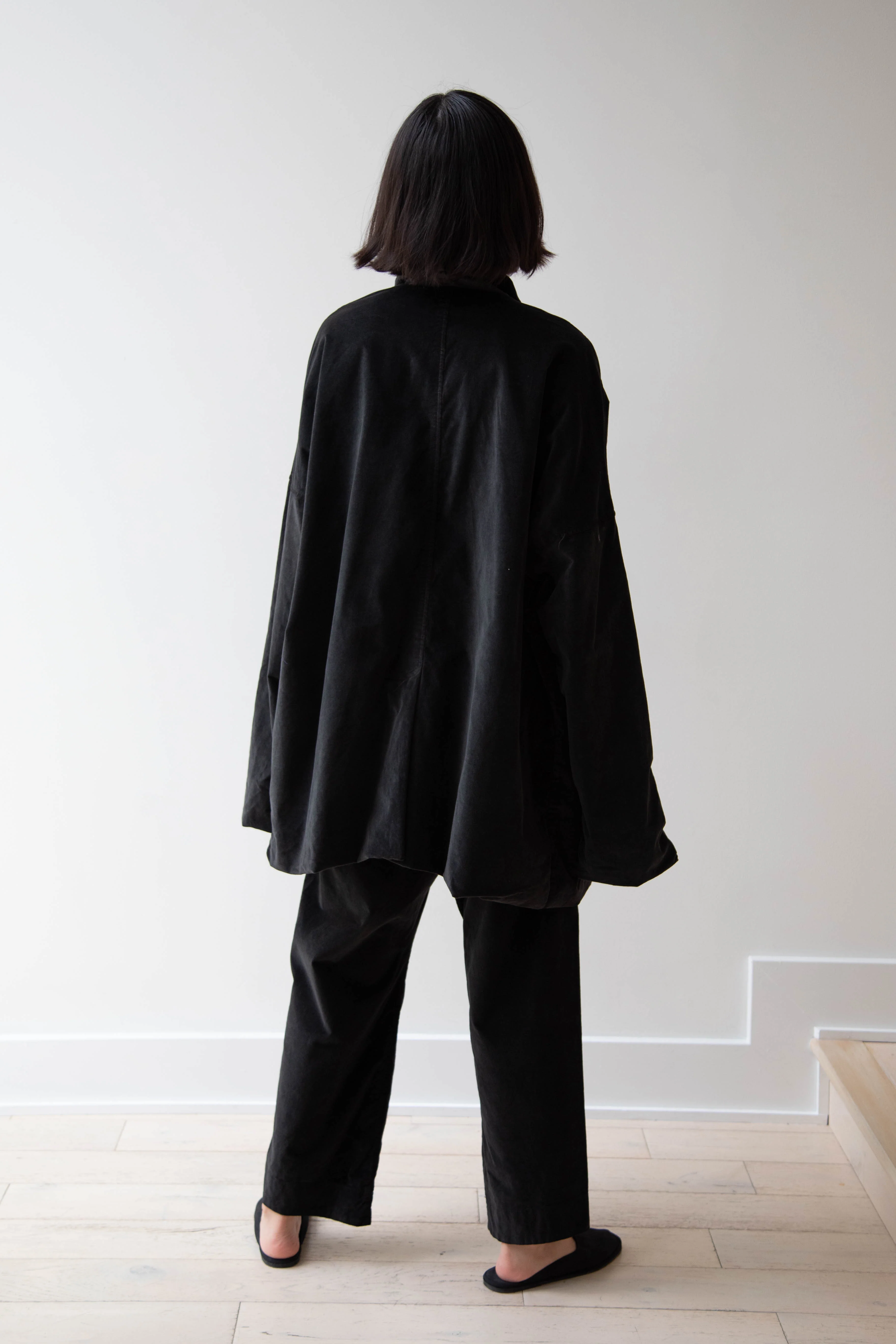 Album di Famiglia | Velvet Big Blazer in Slate - Image 14