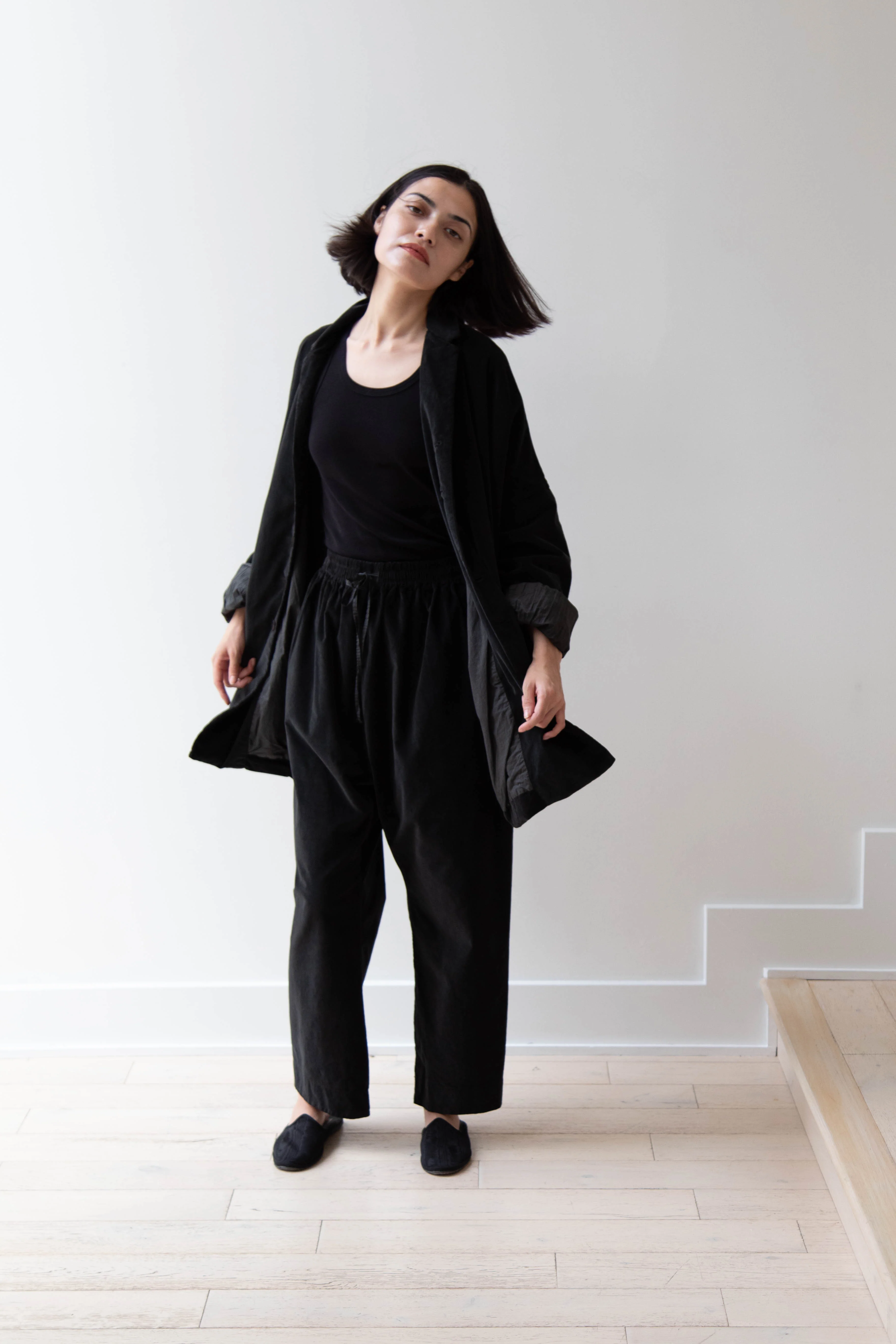 Album di Famiglia | Velvet Big Blazer in Slate - Image 28