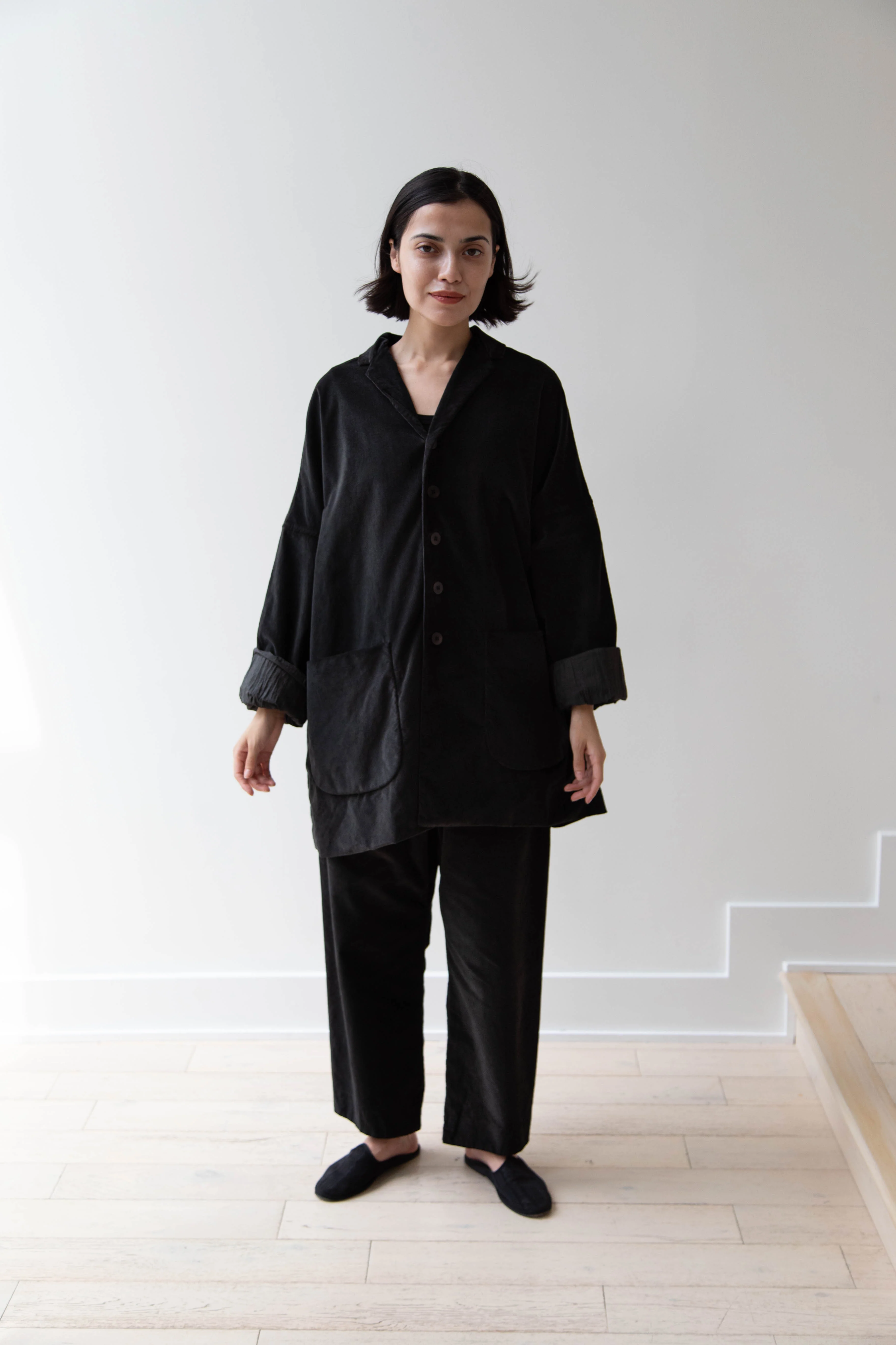 Album di Famiglia | Velvet Big Blazer in Slate - Image 51
