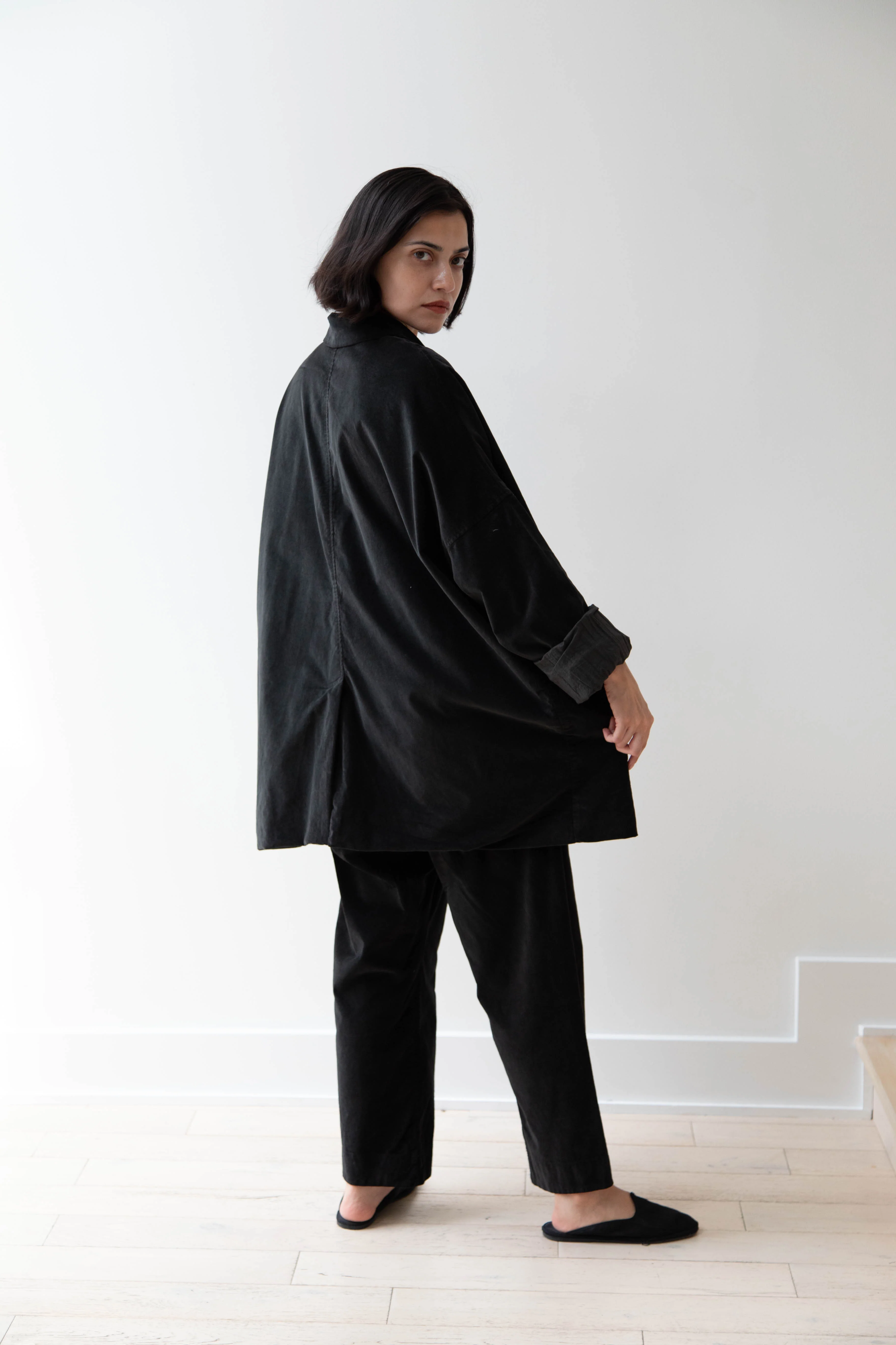 Album di Famiglia | Velvet Big Blazer in Slate - Image 58