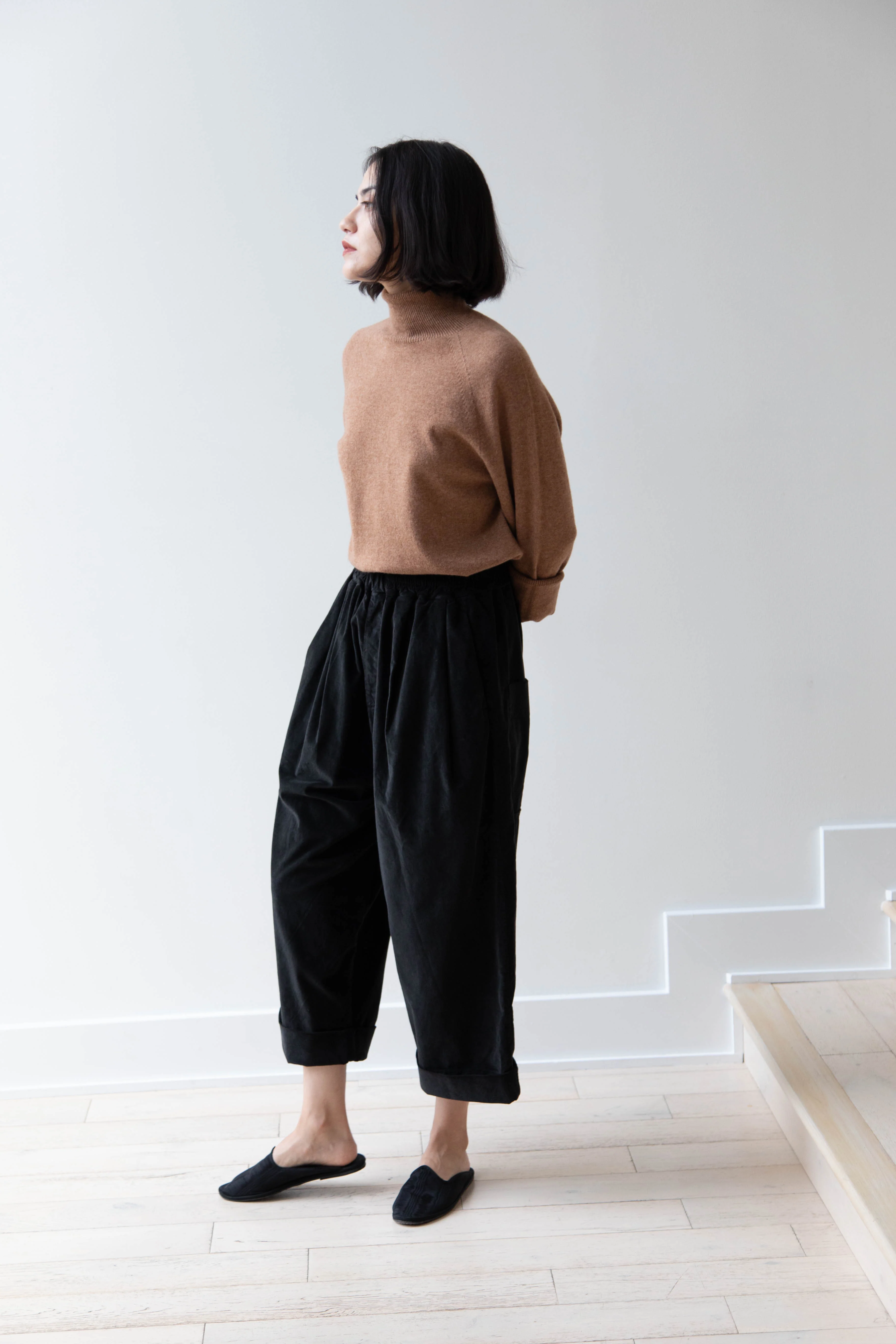 Album di Famiglia | Velvet Bragoni Pants in Slate - Image 10