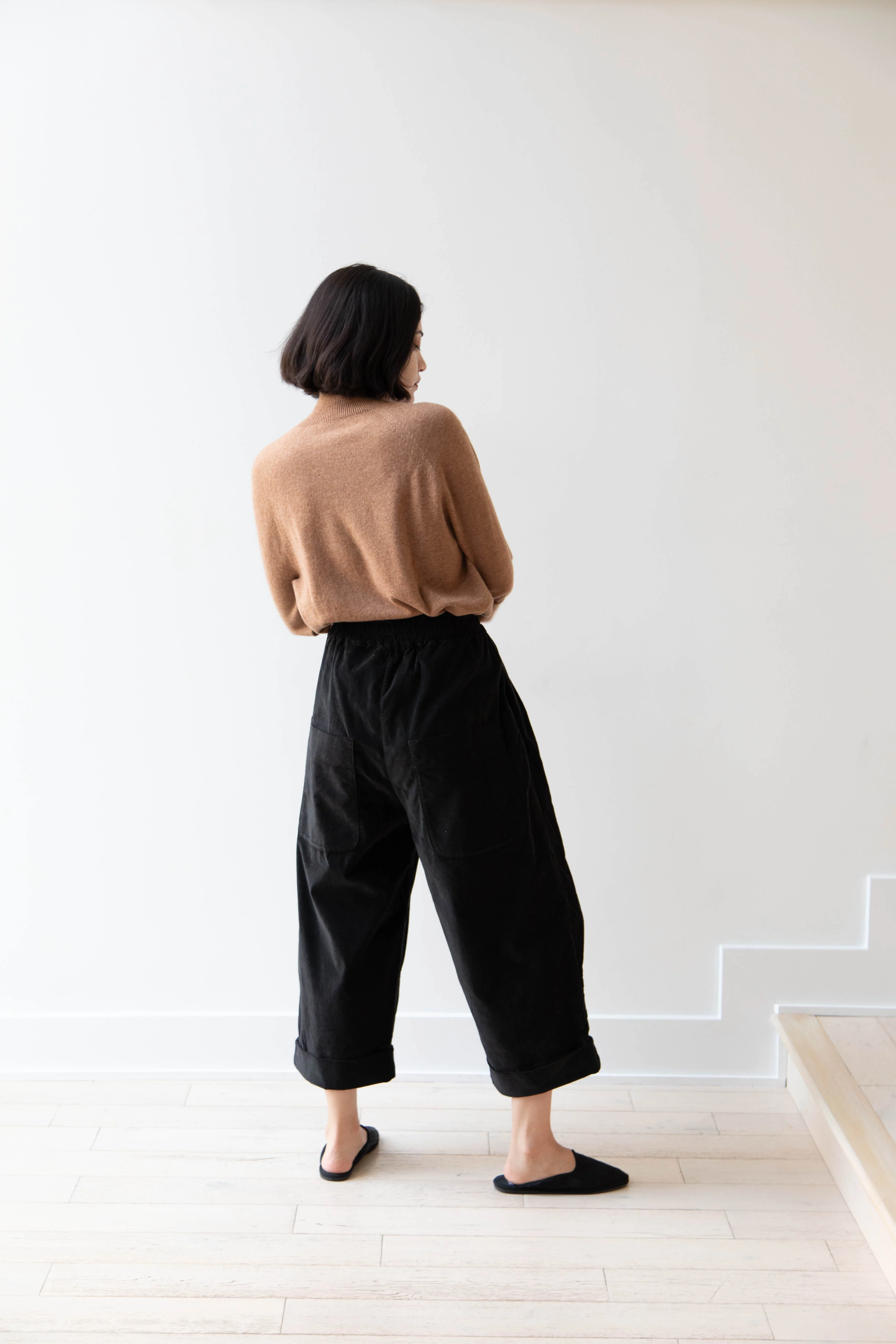 Album di Famiglia | Velvet Bragoni Pants in Slate - Image 14