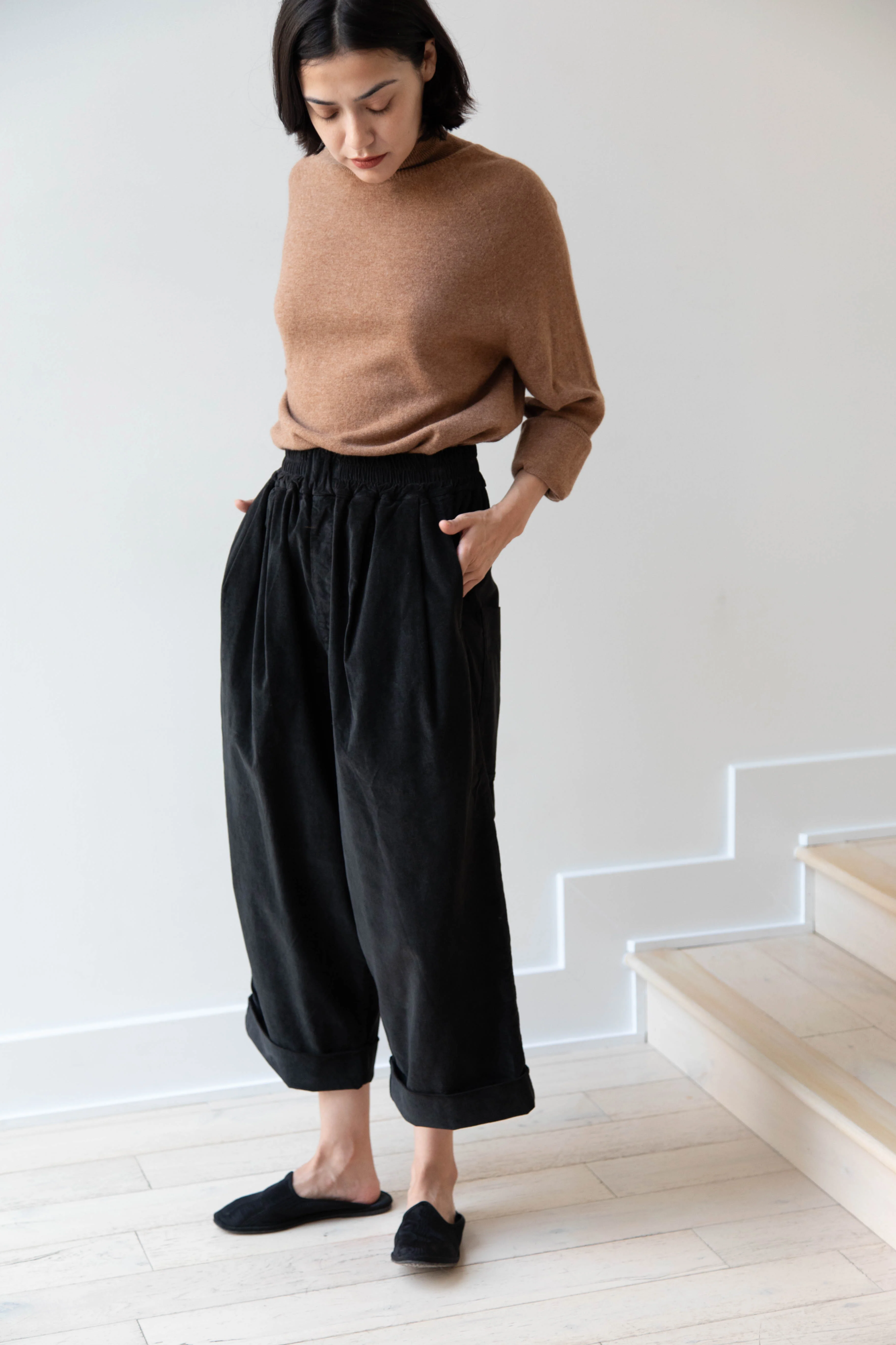 Album di Famiglia | Velvet Bragoni Pants in Slate - Image 20