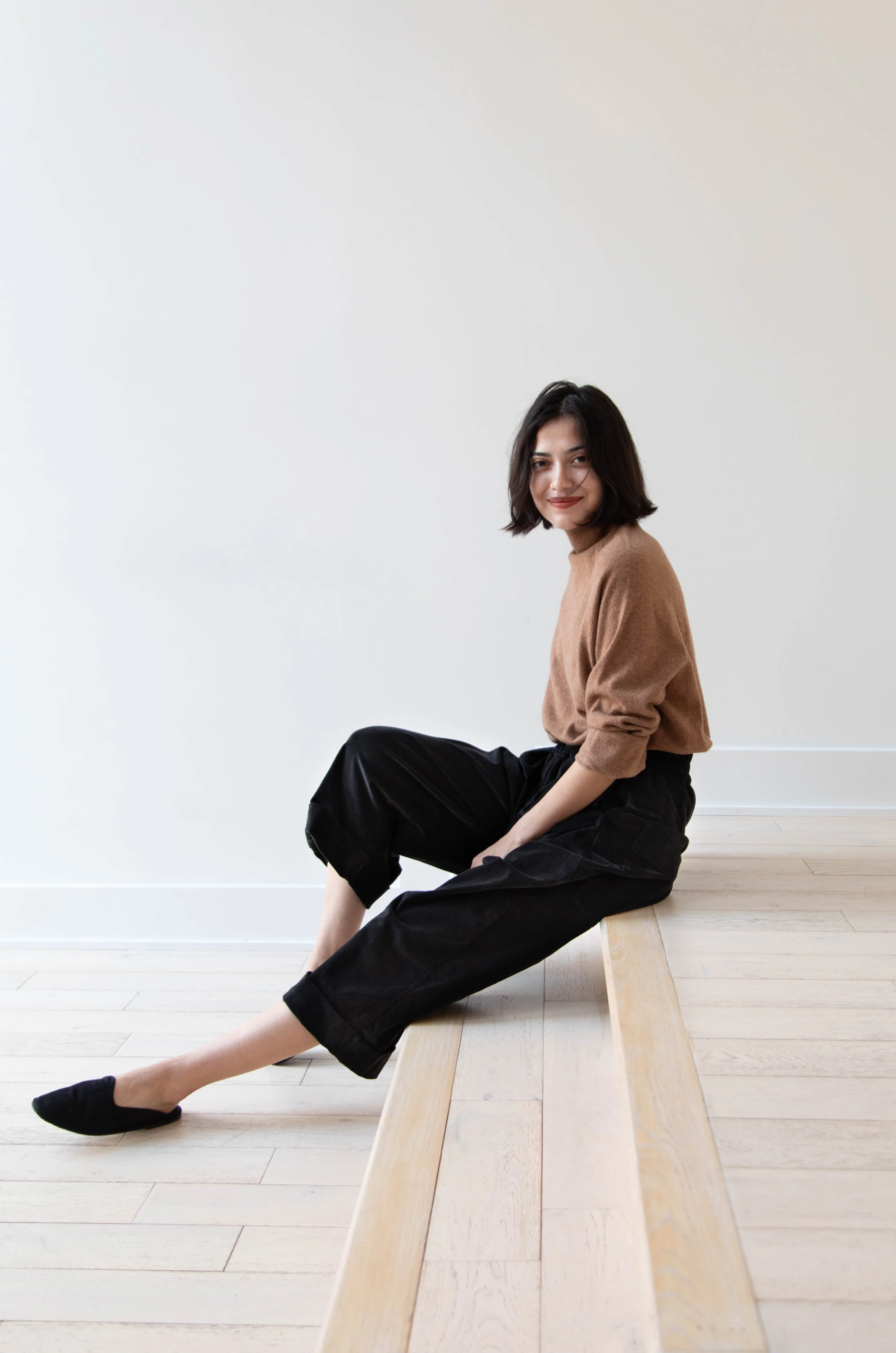 Album di Famiglia | Velvet Bragoni Pants in Slate - Image 3