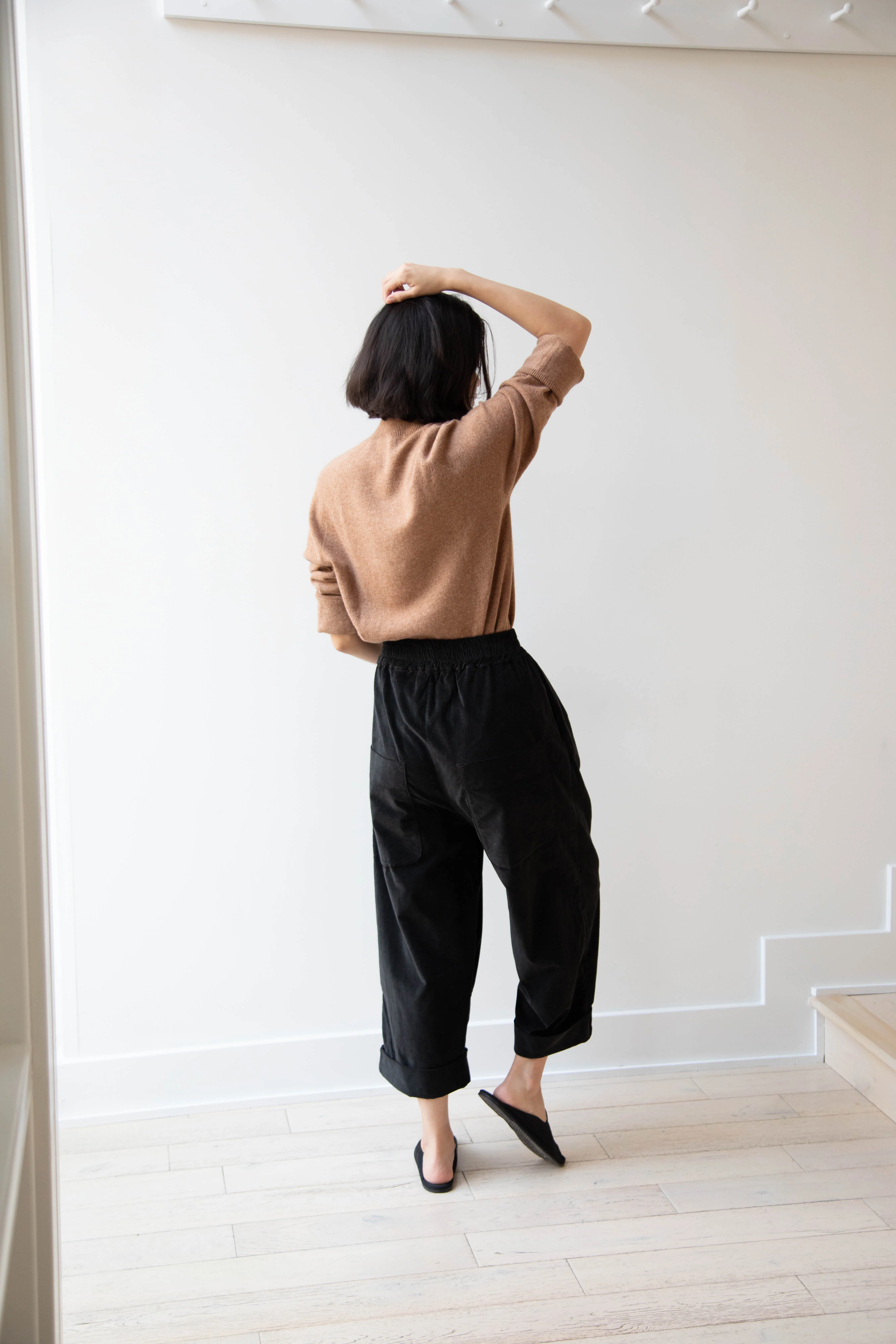 Album di Famiglia | Velvet Bragoni Pants in Slate - Image 34