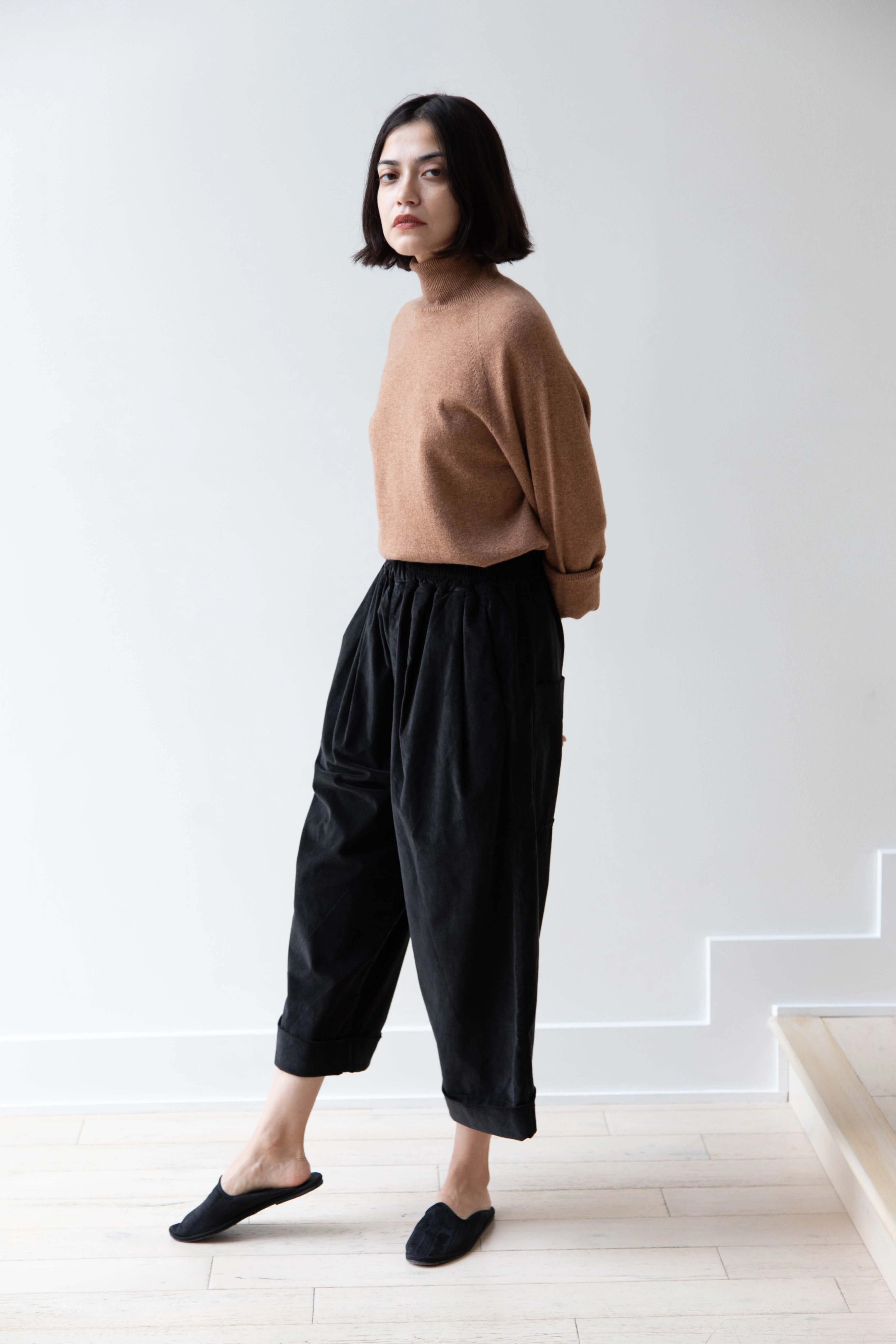 Album di Famiglia | Velvet Bragoni Pants in Slate - Image 5