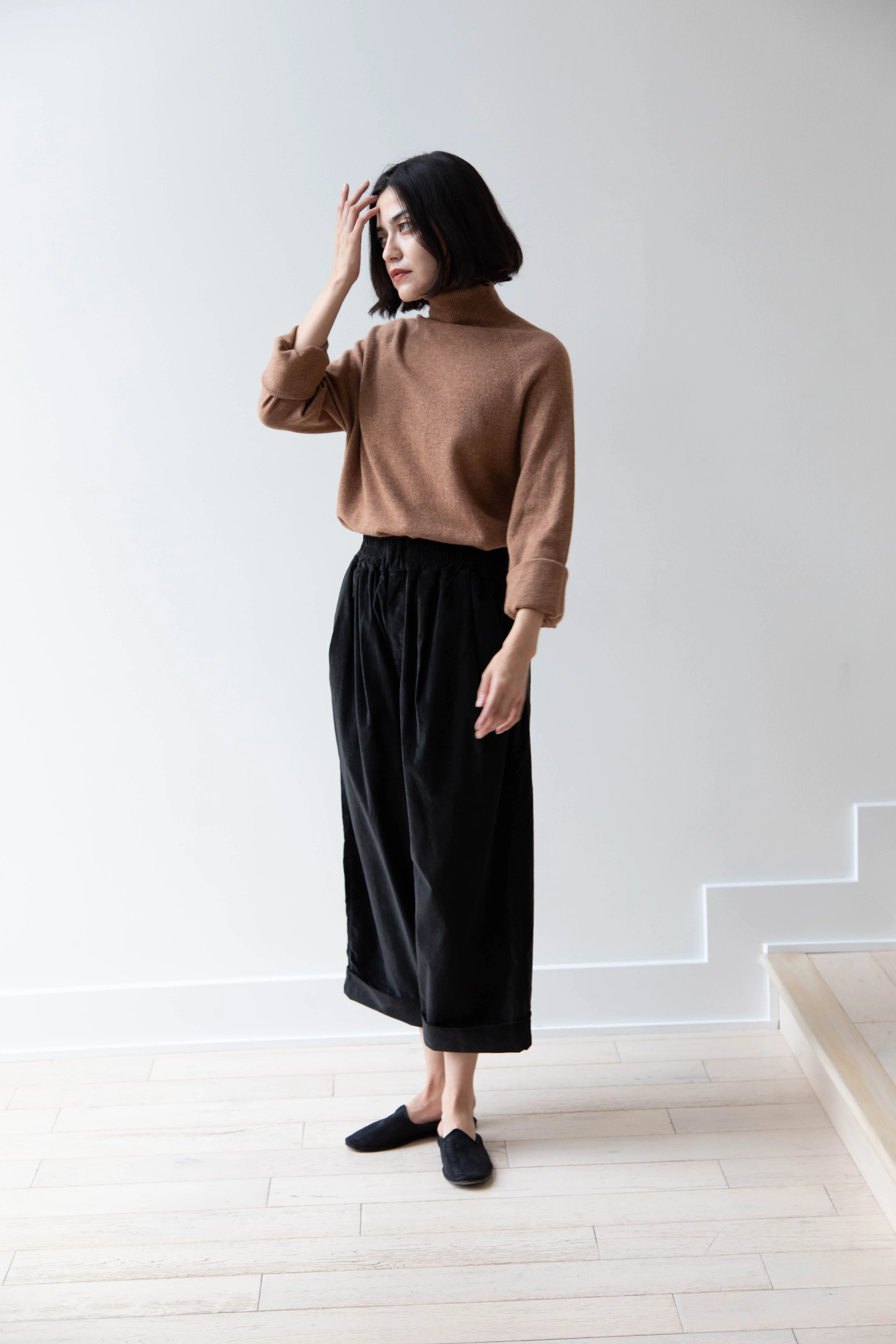 Album di Famiglia | Velvet Bragoni Pants in Slate - Image 8