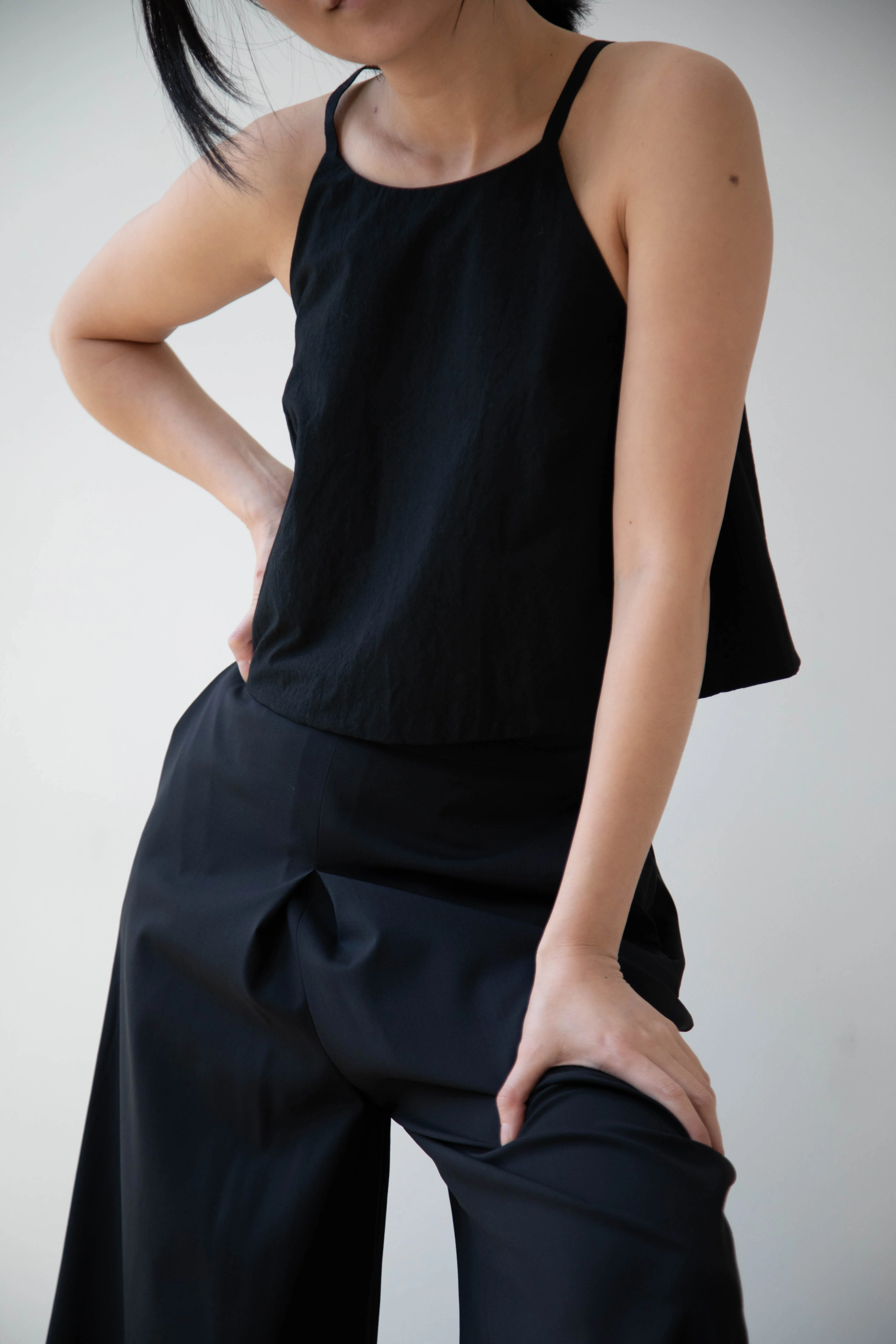 Arts & Science | Back Gum Tuck Culottes in Black - Image 21
