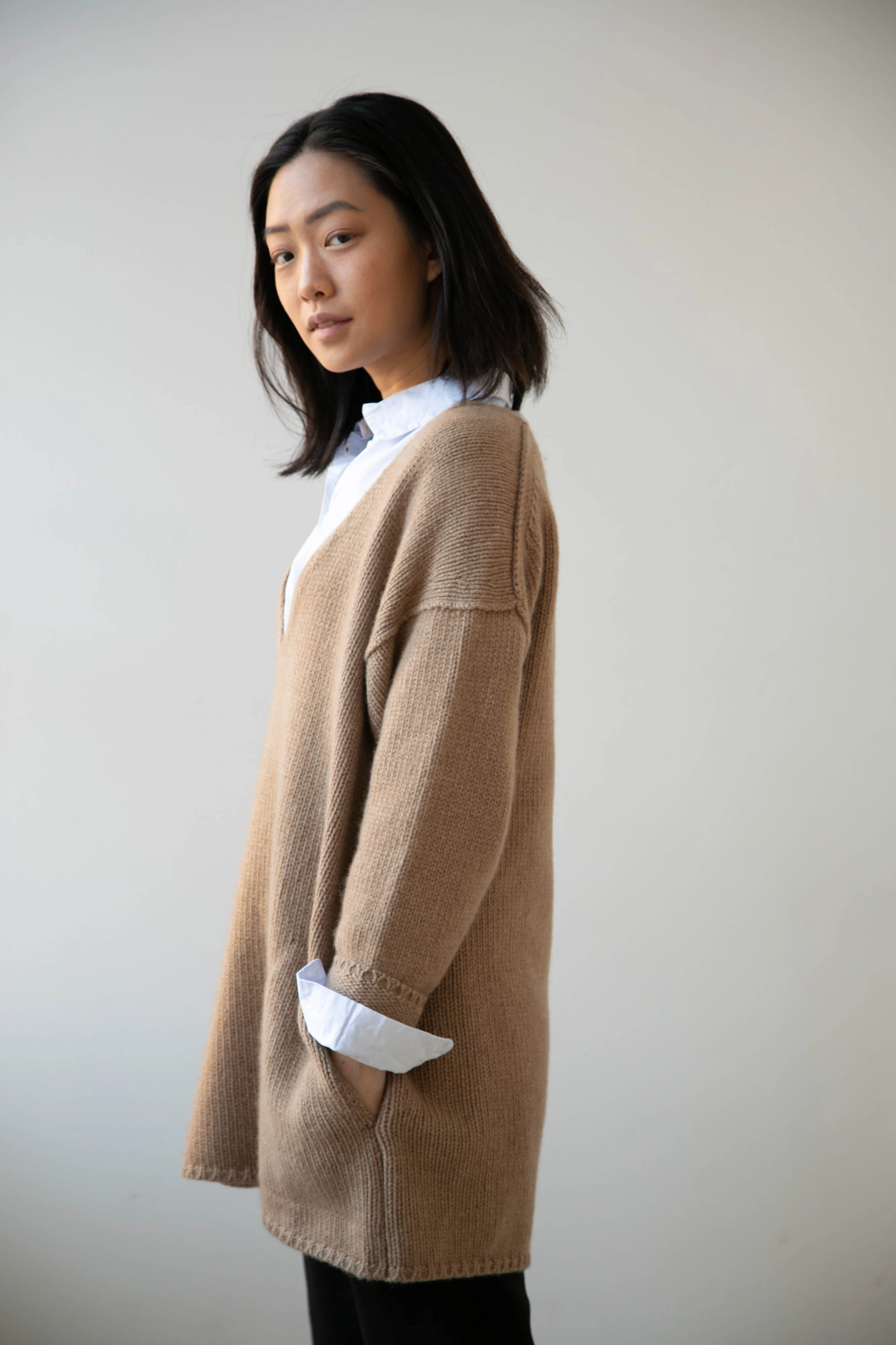 Arts & Science Cashmere Sweater Caramel - Image 11
