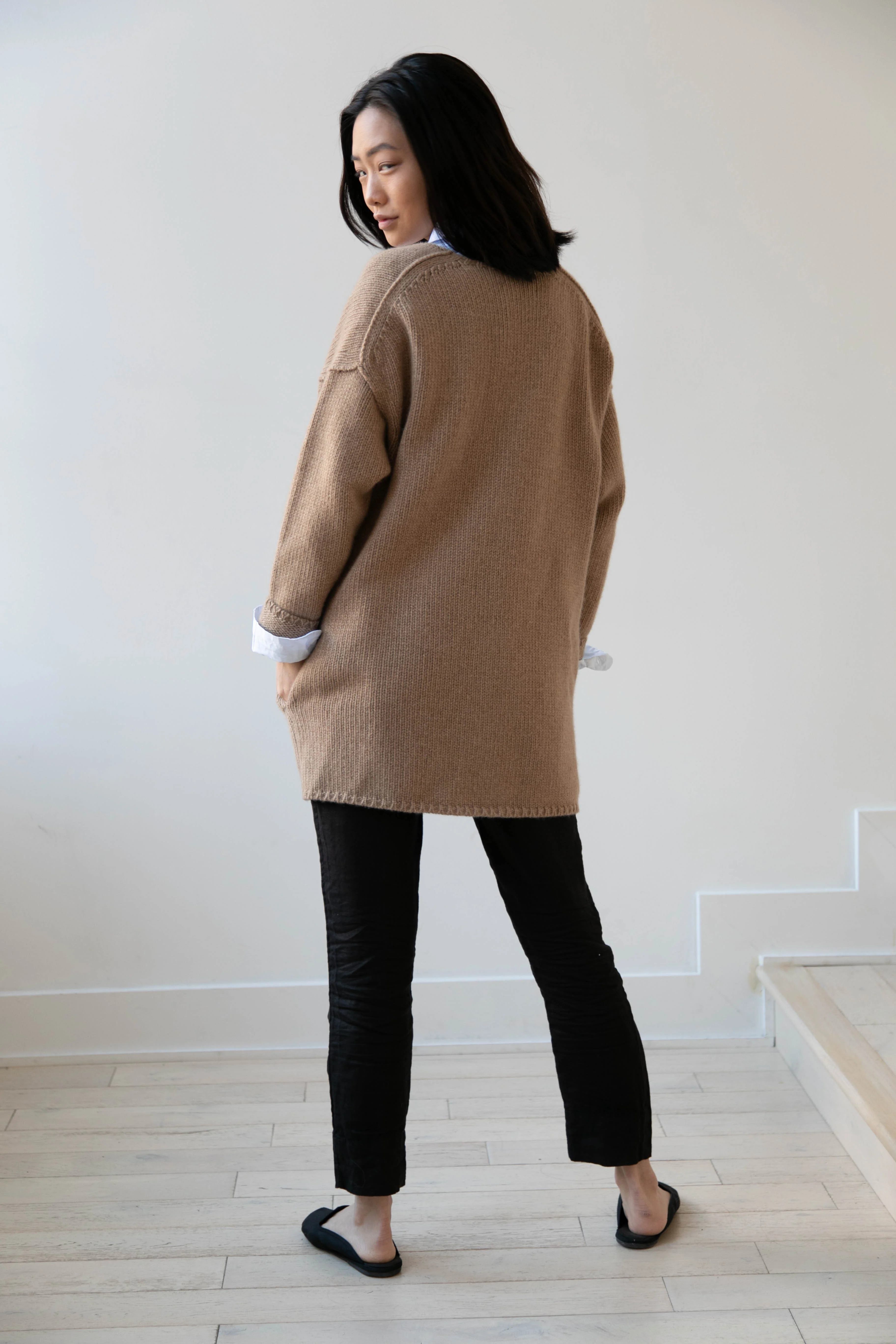 Arts & Science Cashmere Sweater Caramel - Image 16