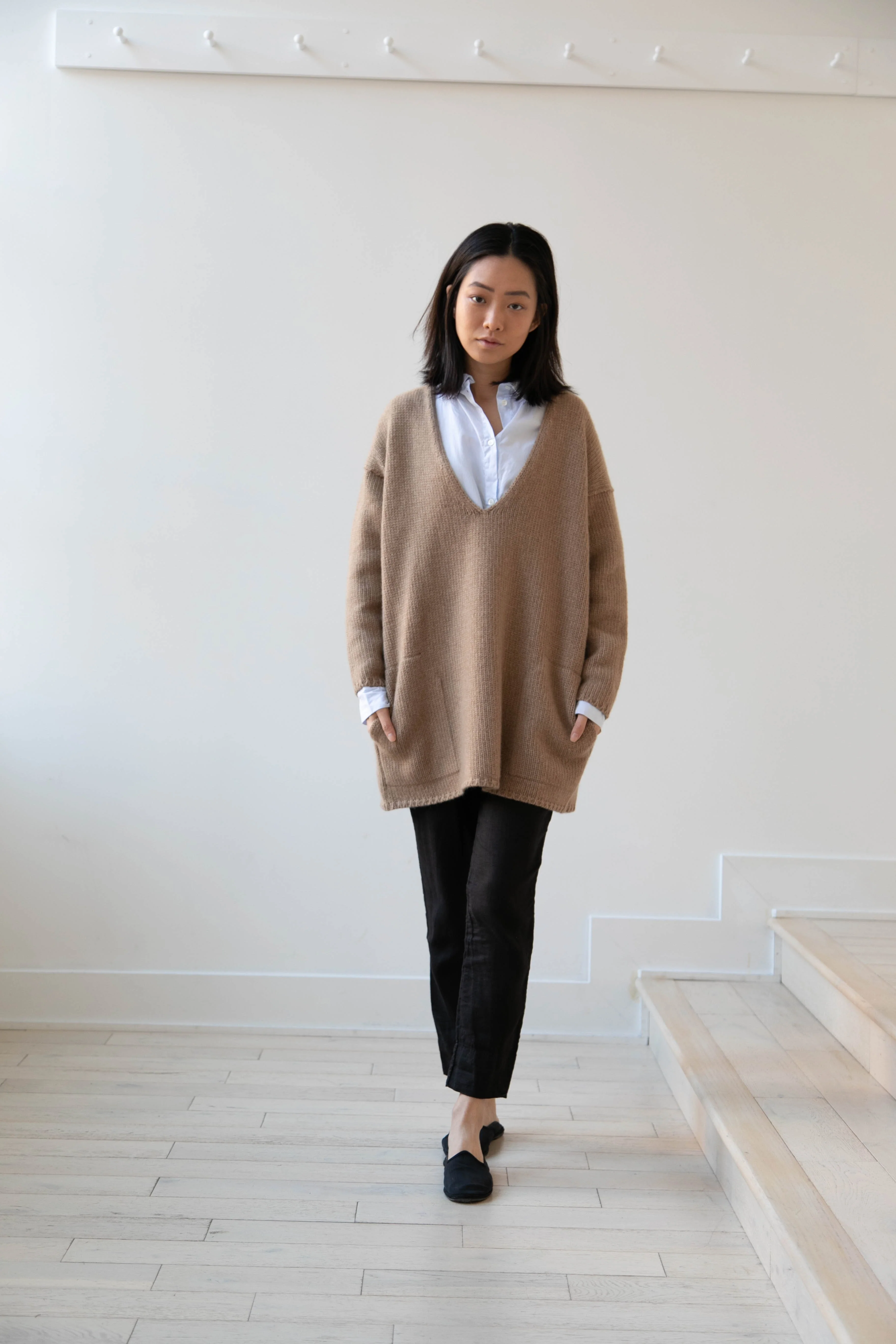 Arts & Science Cashmere Sweater Caramel - Image 3