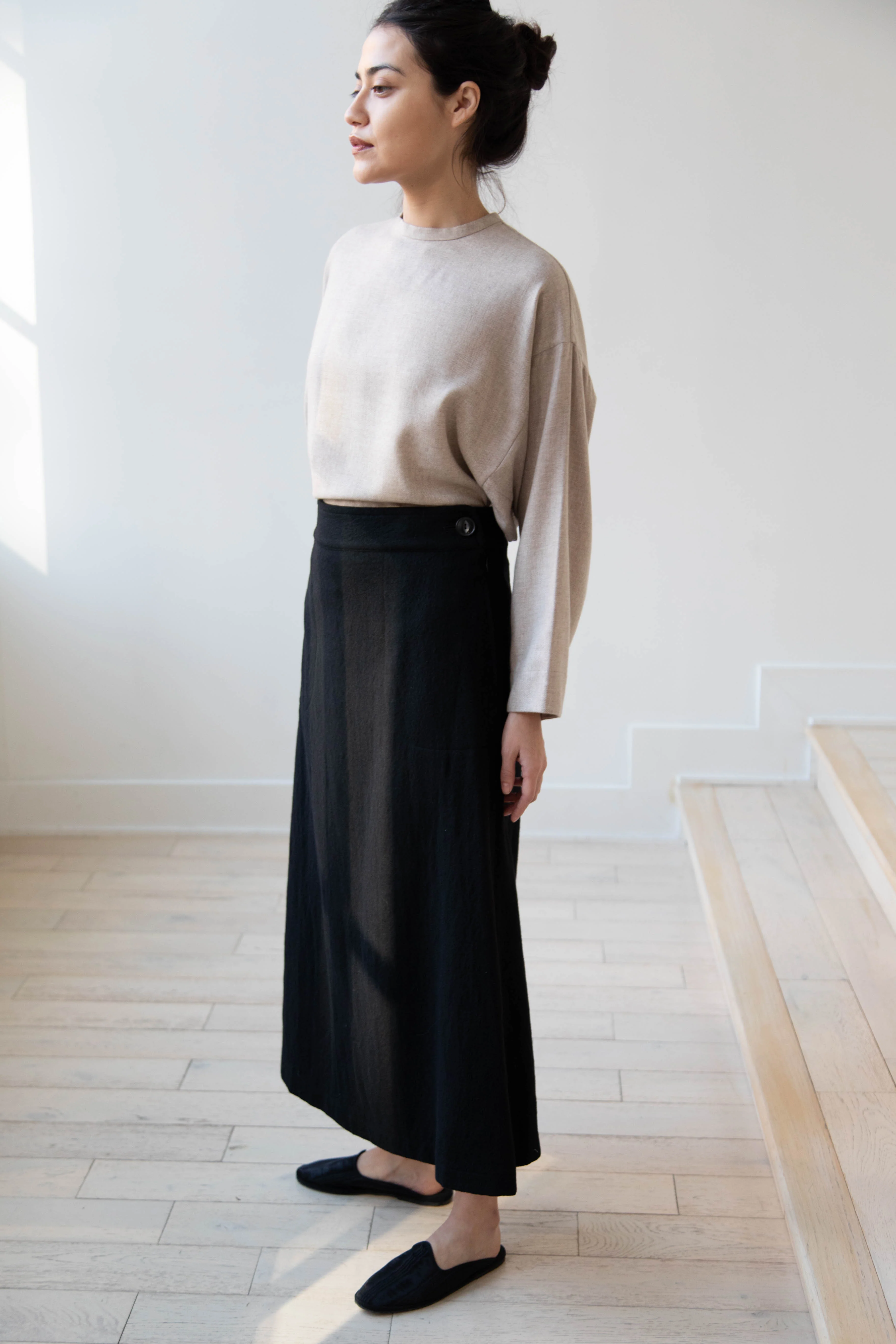 Arts & Science Flared Skirt in Wool - Image 18