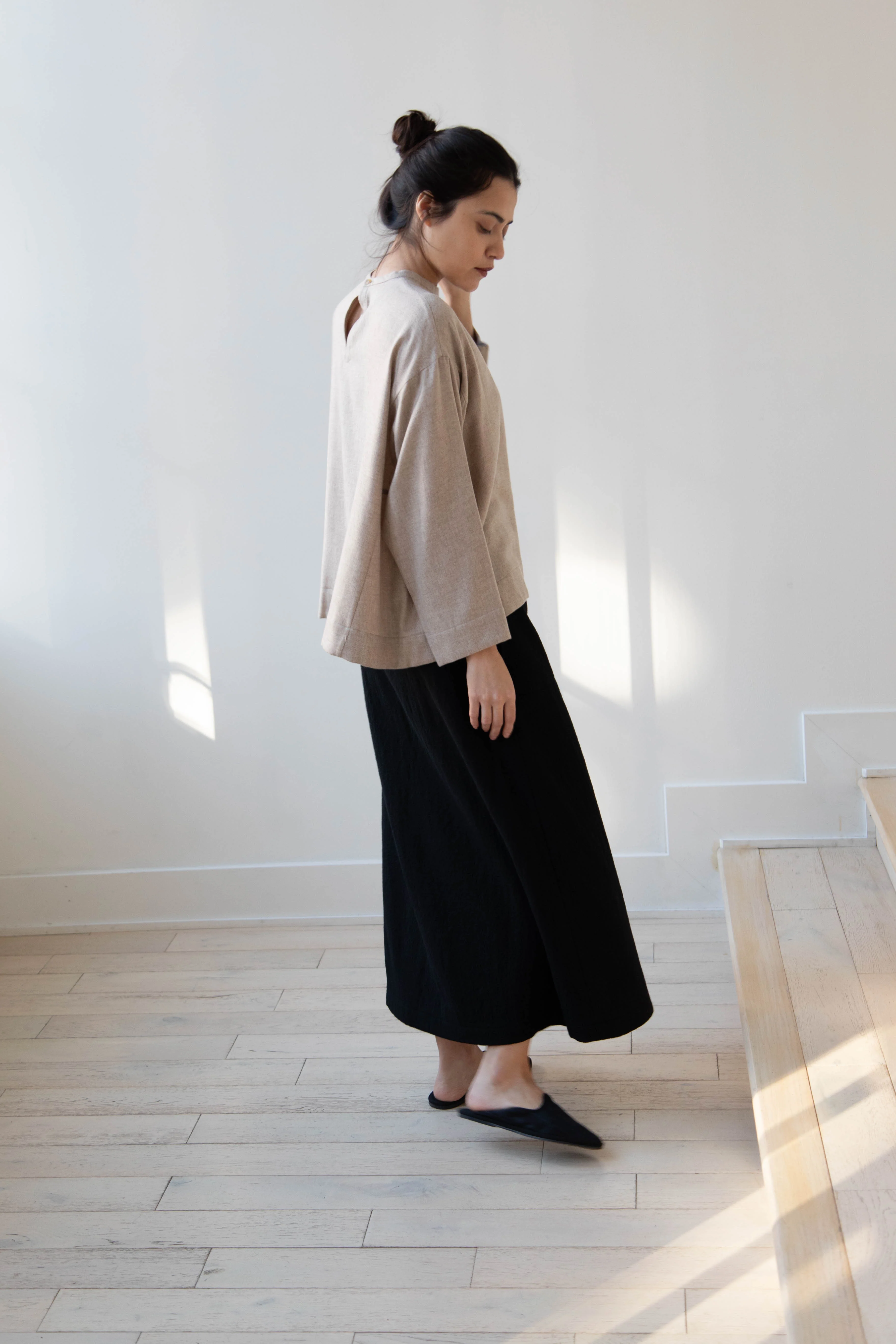 Arts & Science Flared Skirt in Wool - Image 30