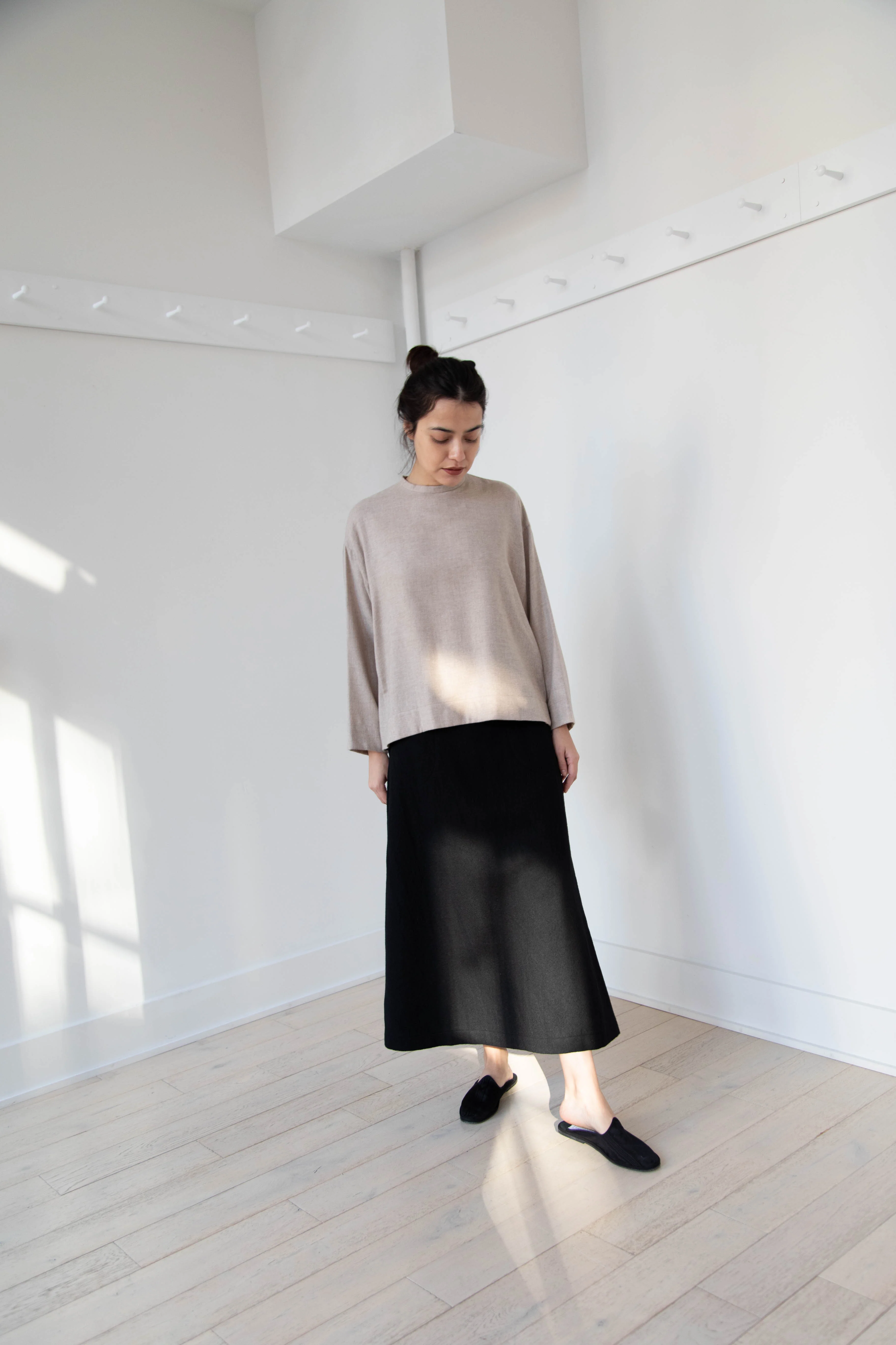 Arts & Science Flared Skirt in Wool - Image 44
