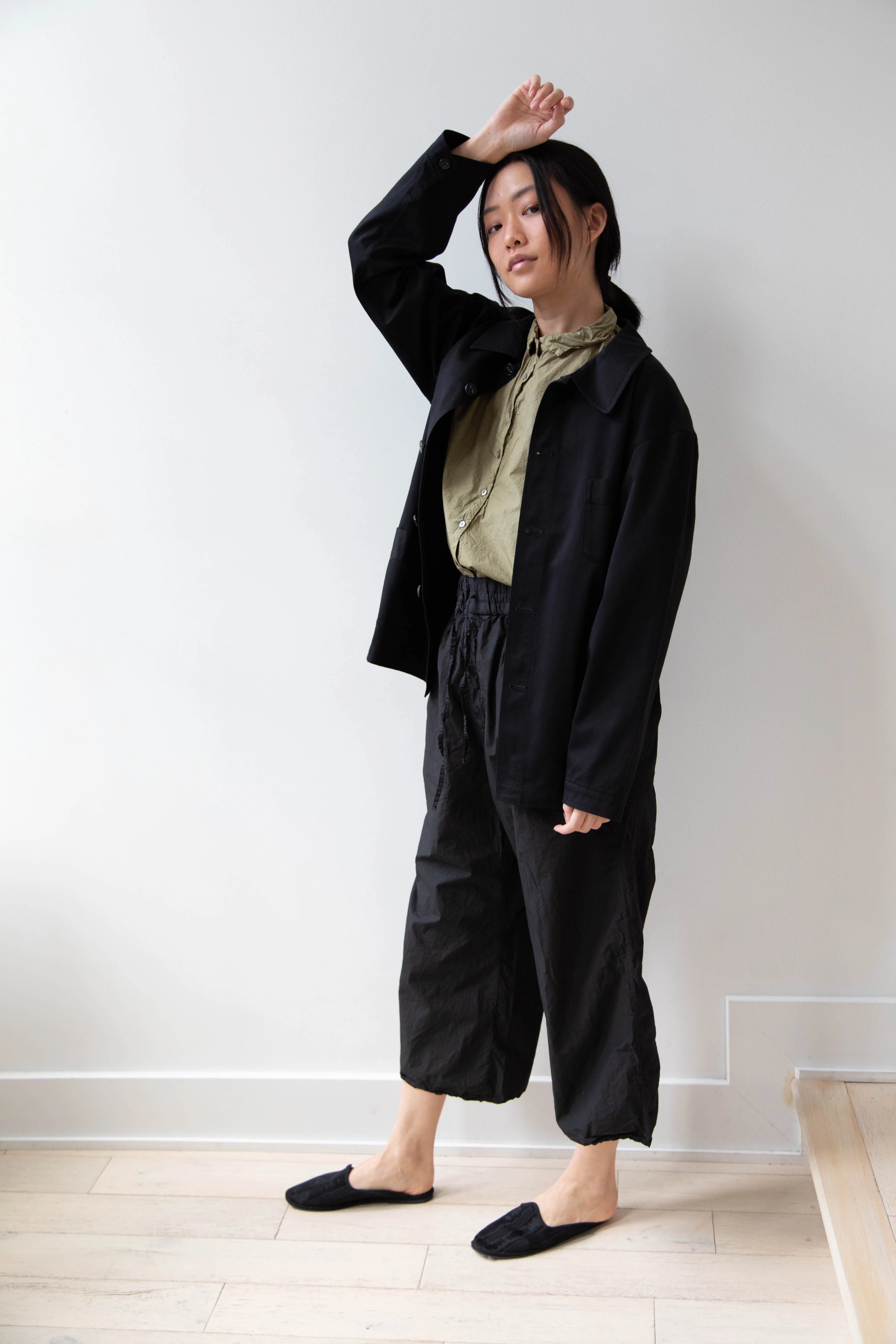 Arts & Science | French Work Jacket in Black - Image 19