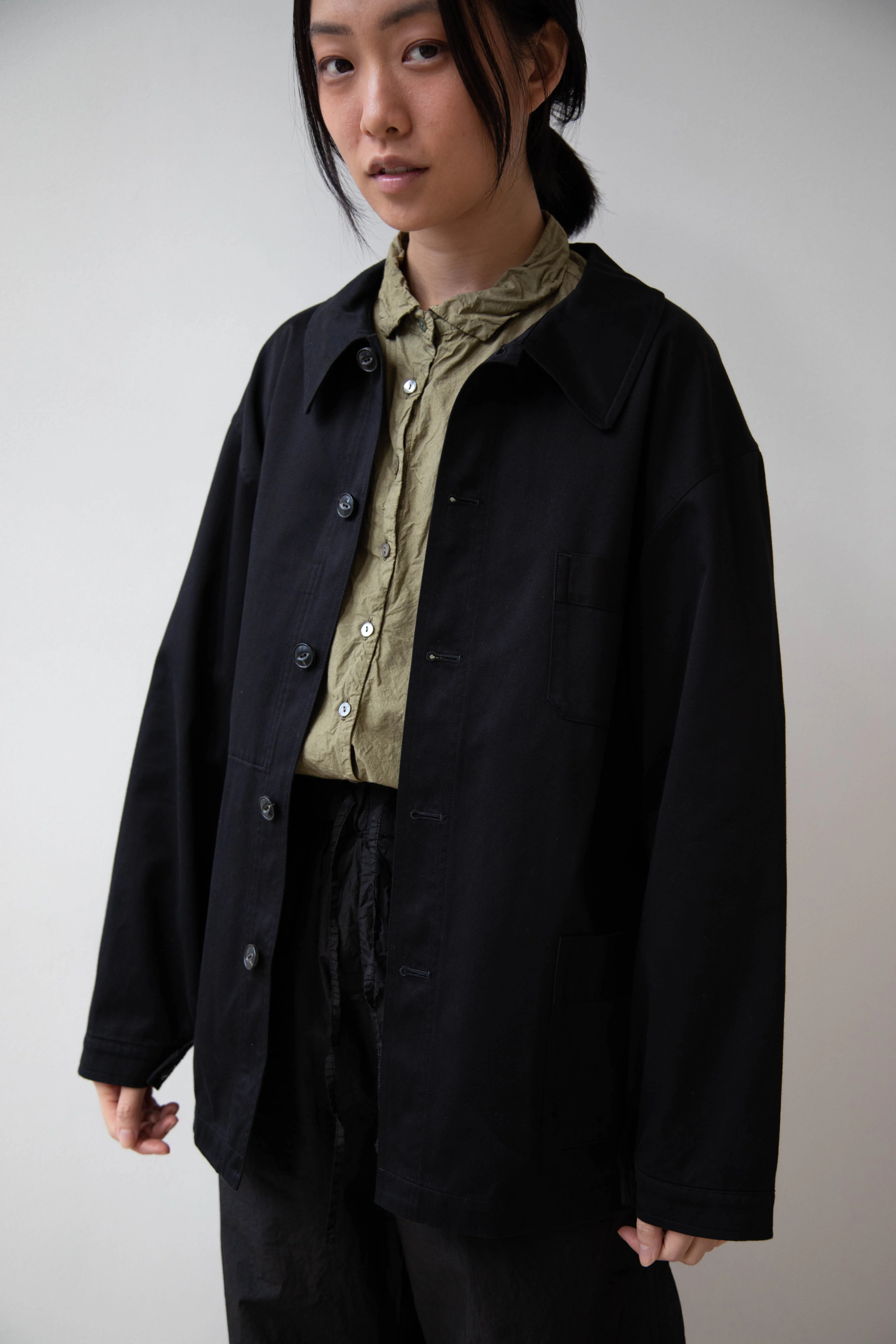 Arts & Science | French Work Jacket in Black - Image 20