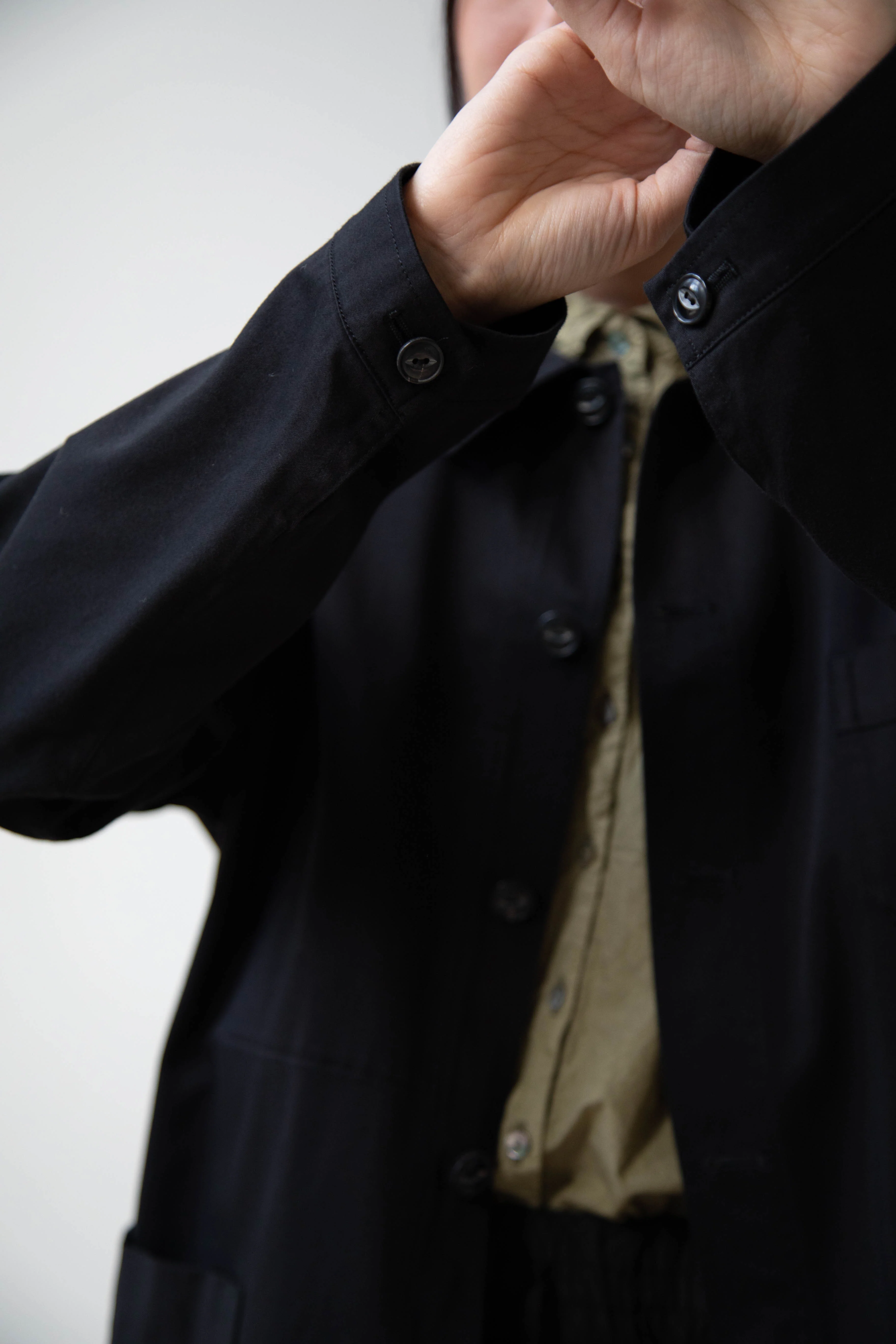 Arts & Science | French Work Jacket in Black - Image 21
