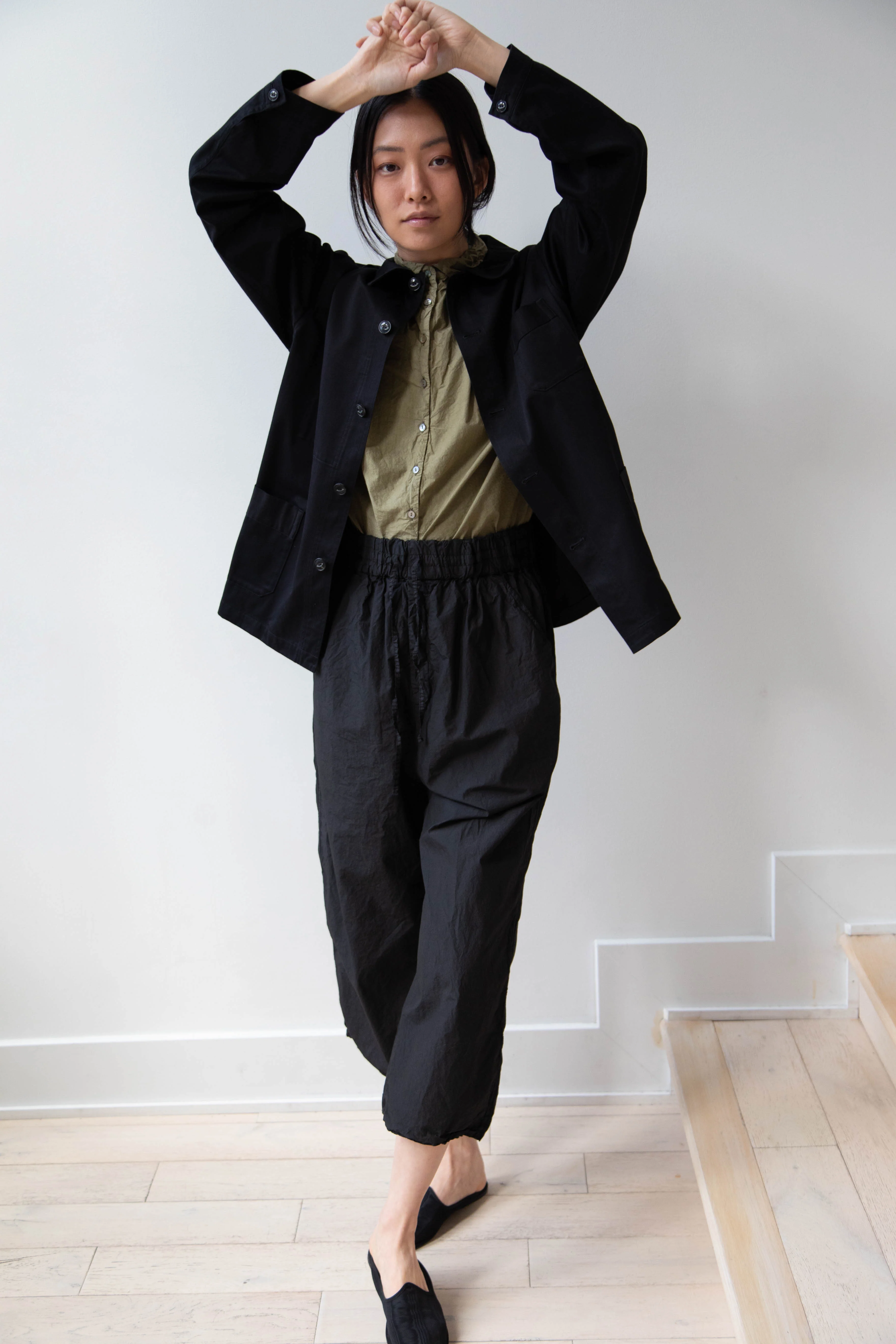 Arts & Science | French Work Jacket in Black - Image 23