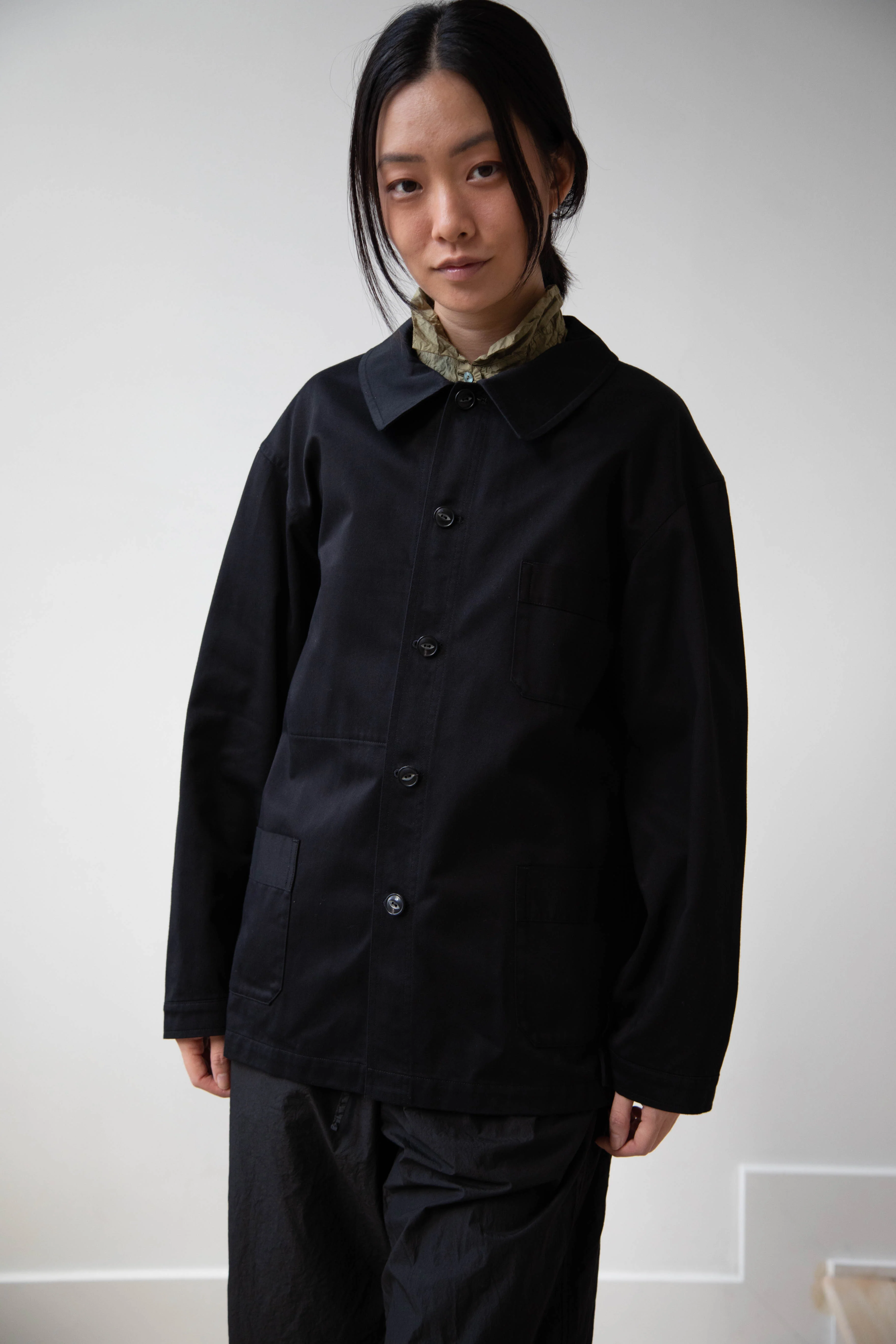 Arts & Science | French Work Jacket in Black - Image 24