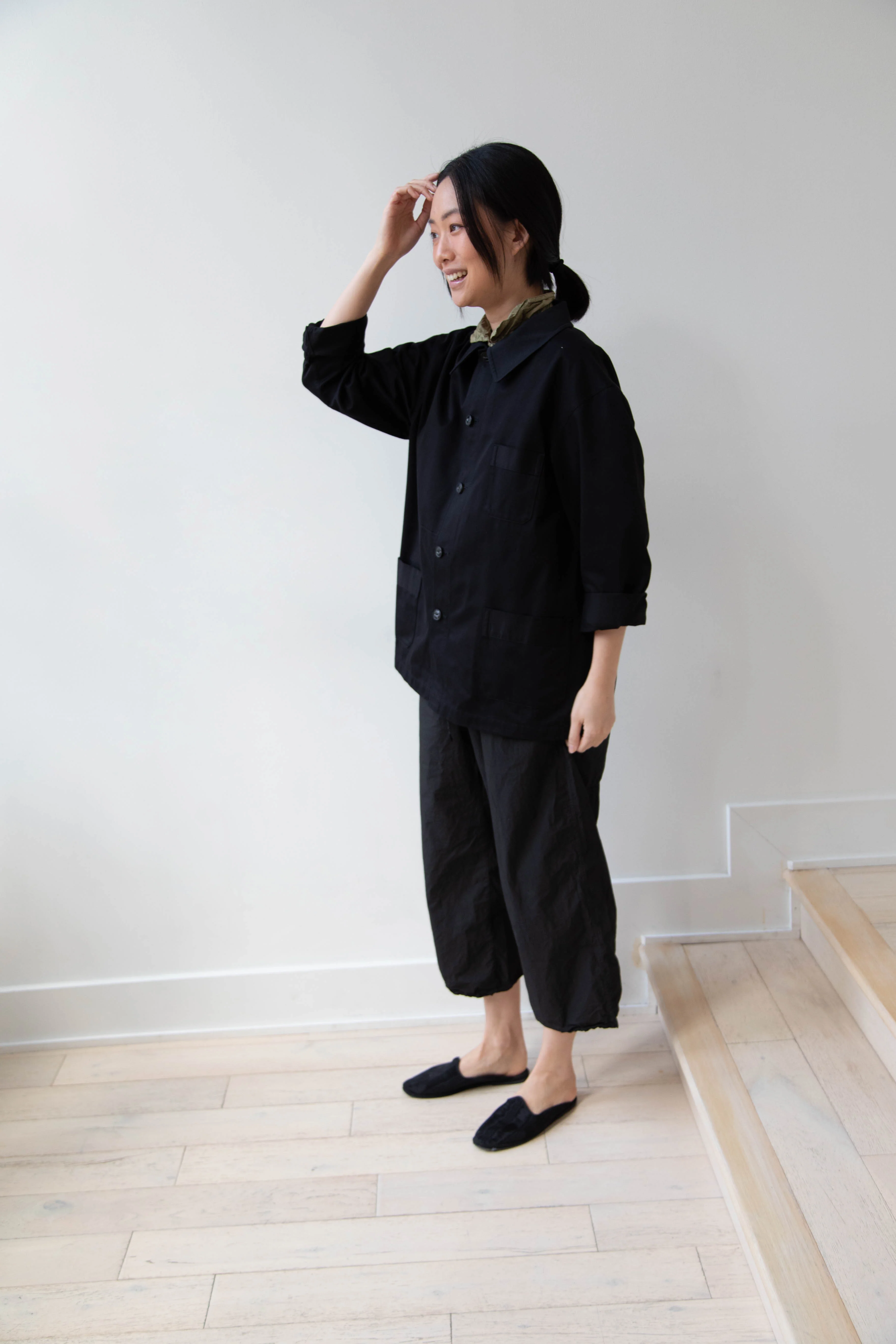 Arts & Science | French Work Jacket in Black - Image 29