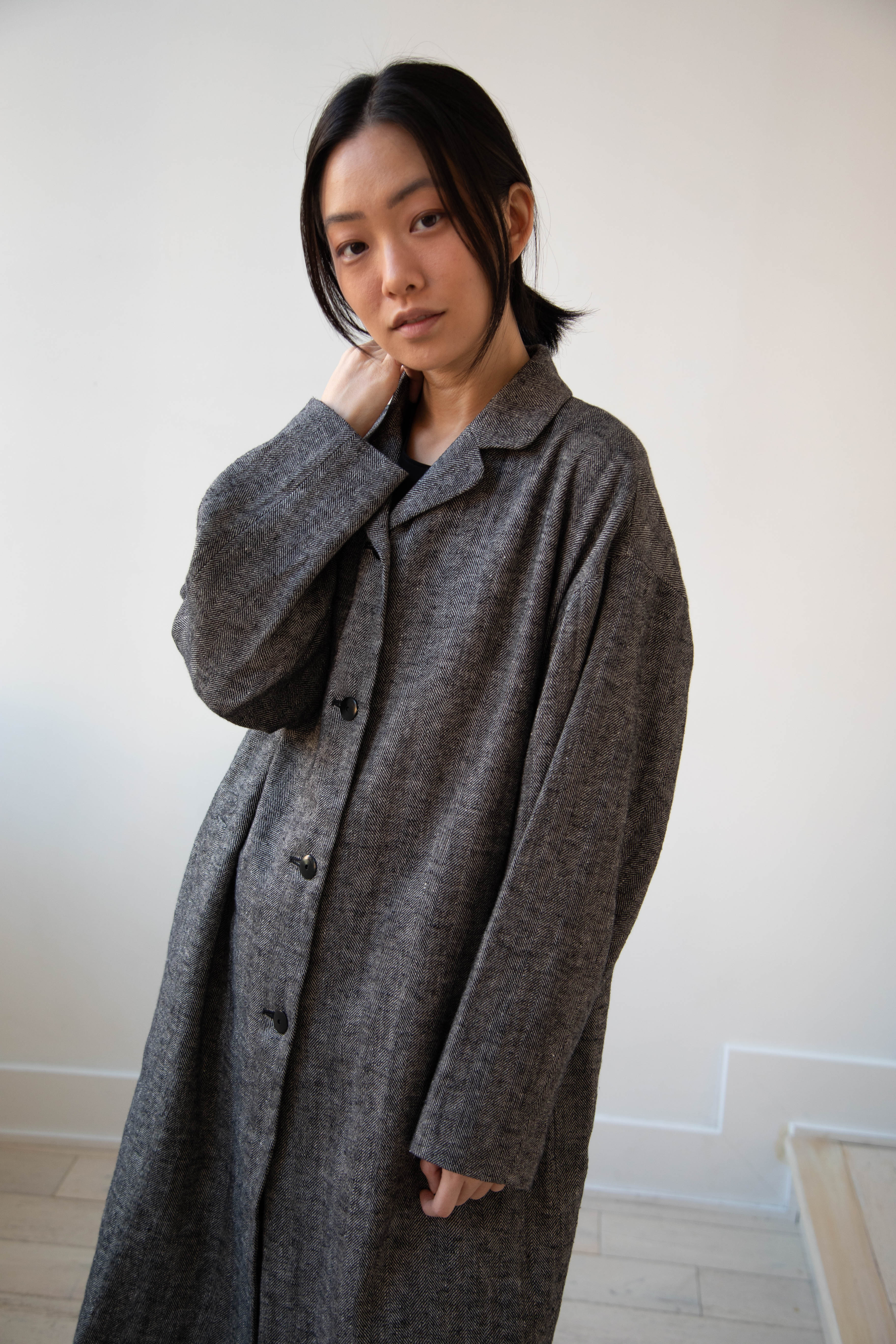 Arts & Science | New Granny Coat in Herringbone - Image 29
