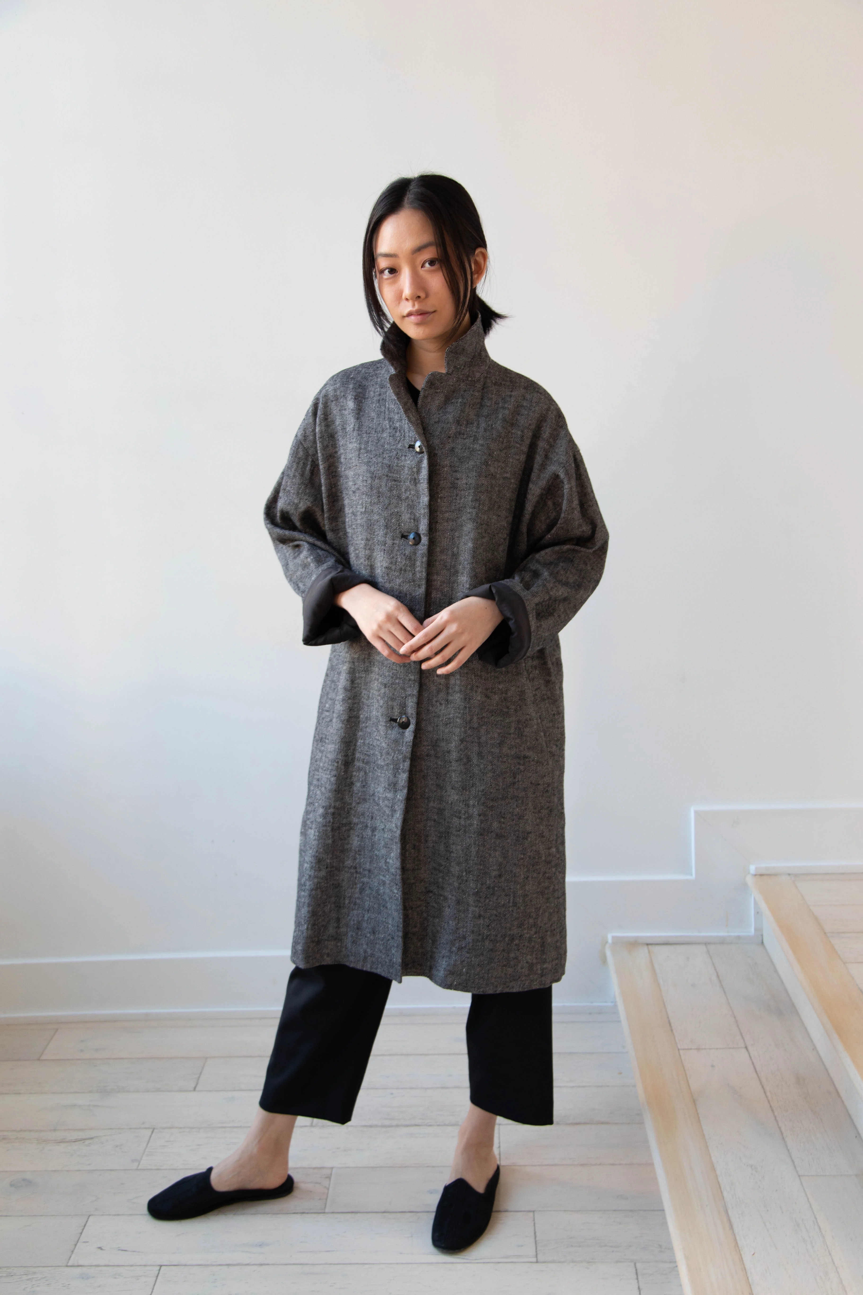 Arts & Science | New Granny Coat in Herringbone - Image 33