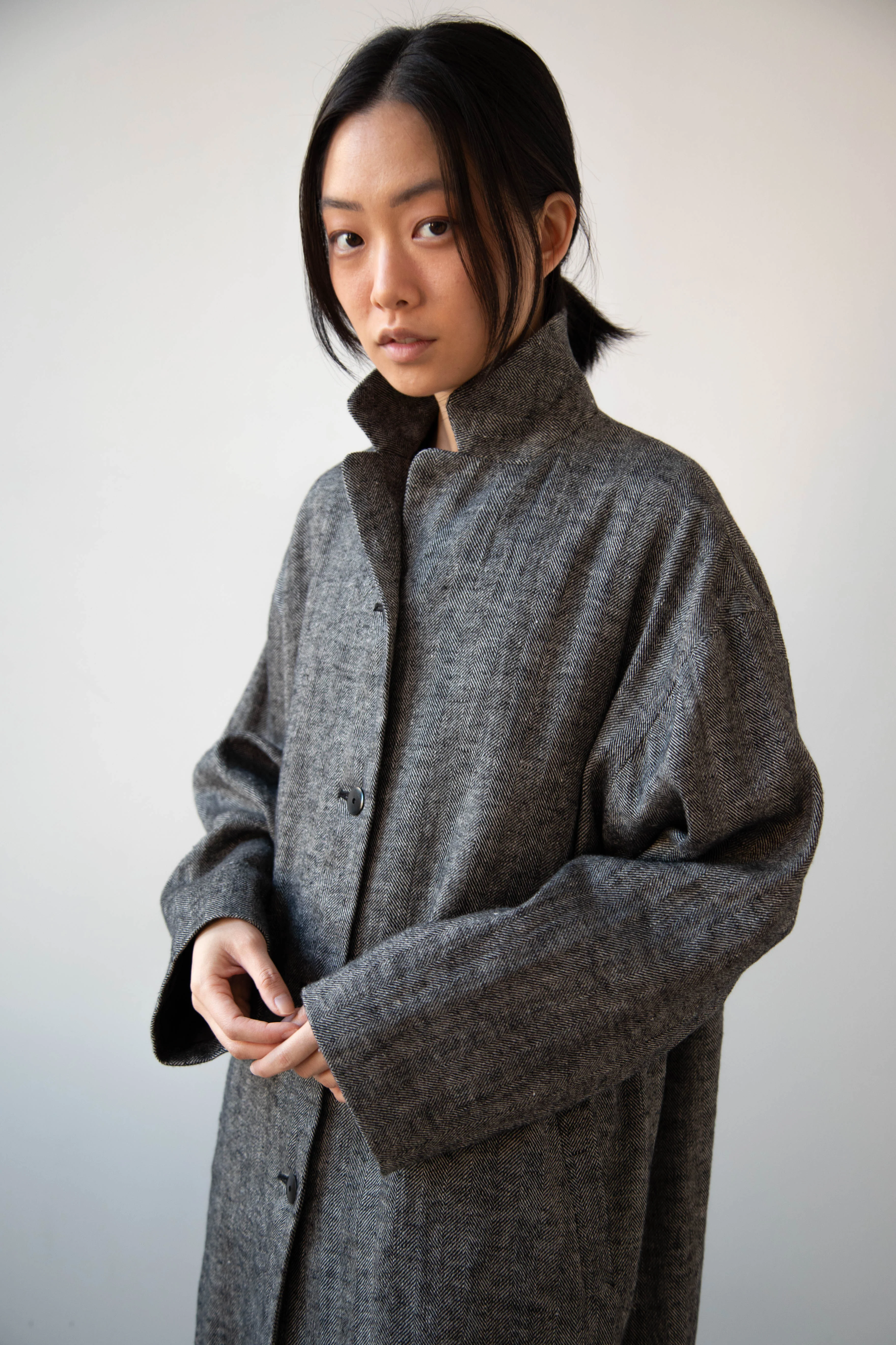 Arts & Science | New Granny Coat in Herringbone - Image 4