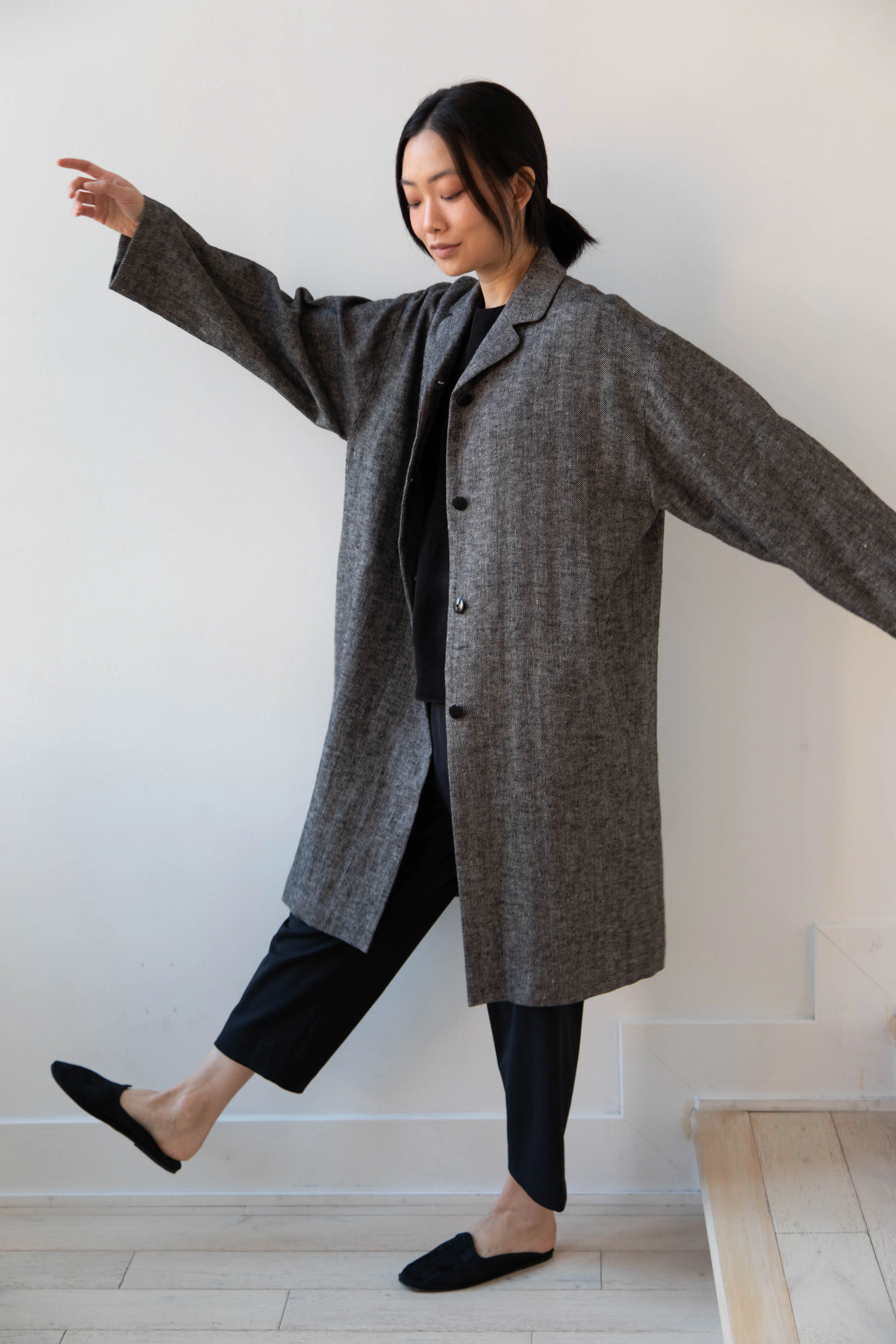 Arts & Science | New Granny Coat in Herringbone - Image 8