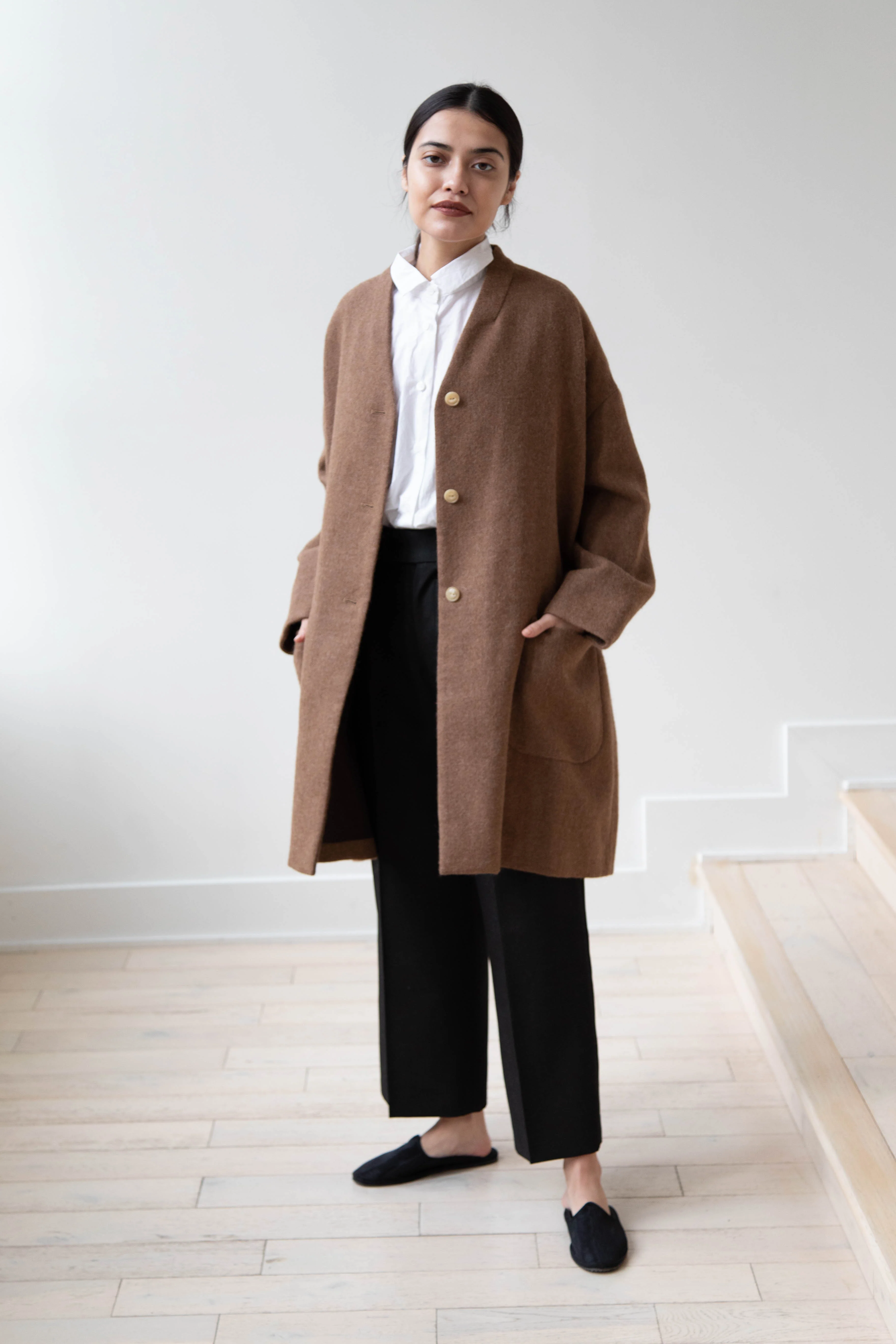 Arts & Science Robe Jacket in Alpaca - Image 10