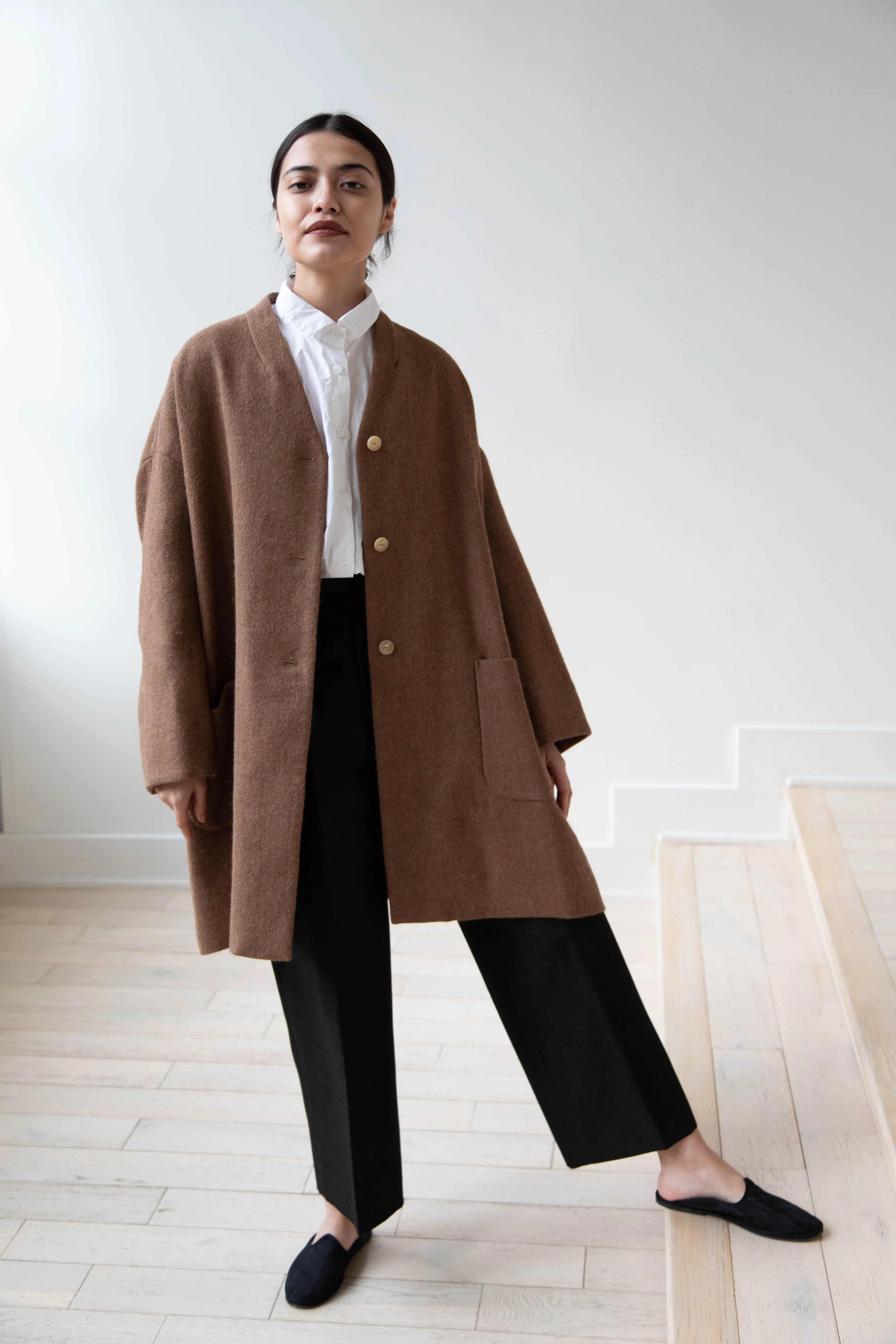Arts & Science Robe Jacket in Alpaca - Image 13