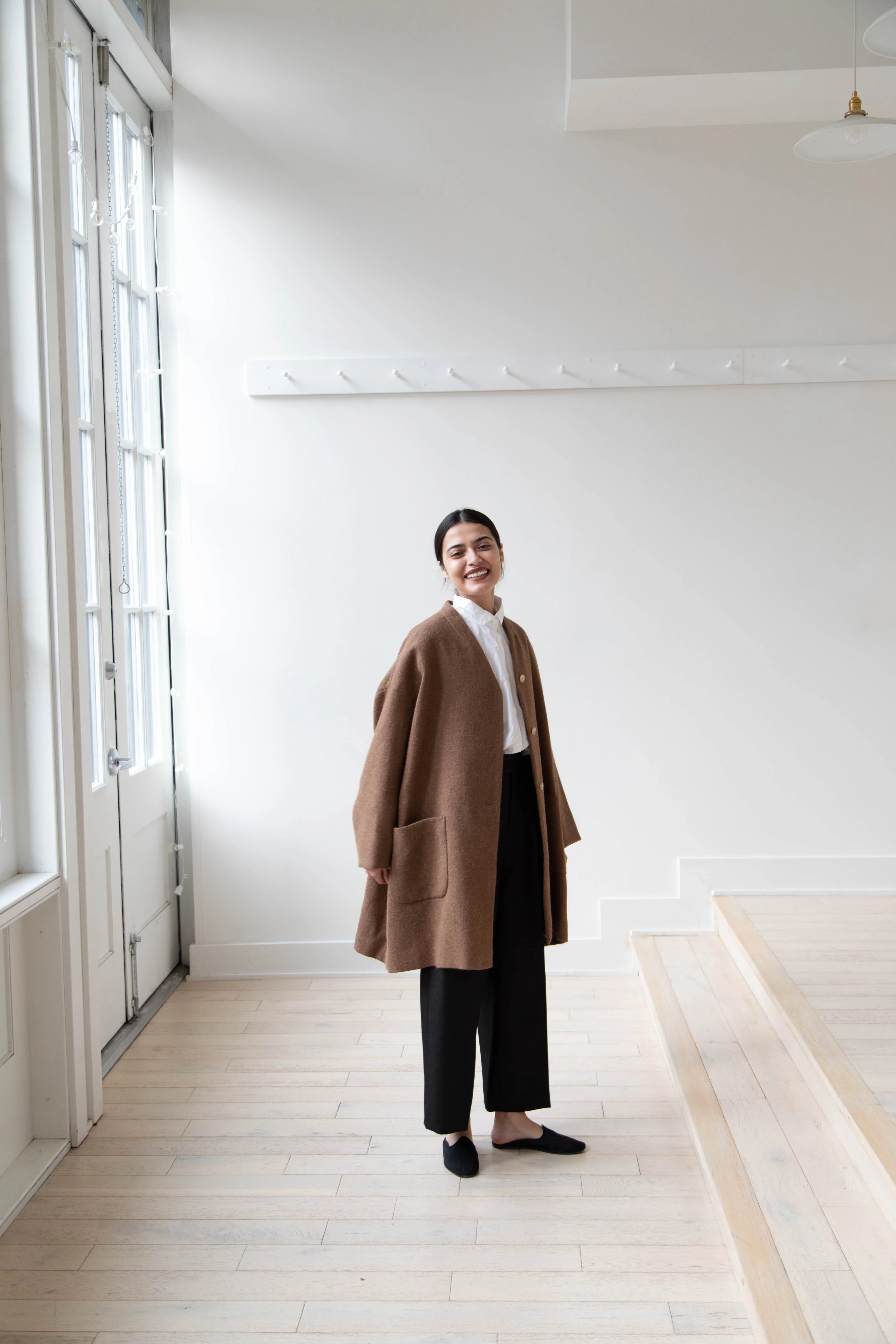 Arts & Science Robe Jacket in Alpaca - Image 15