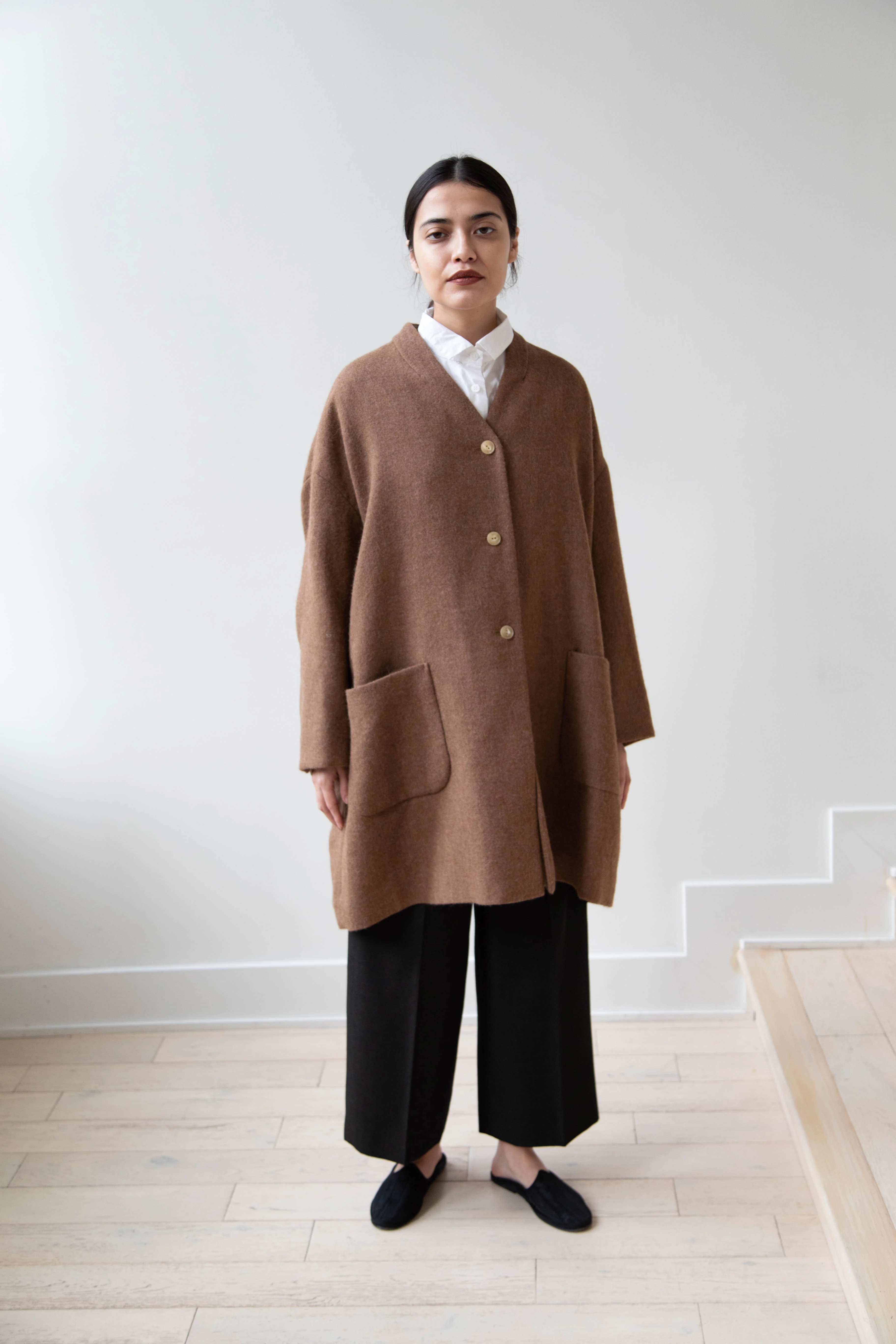 Arts & Science Robe Jacket in Alpaca - Image 16