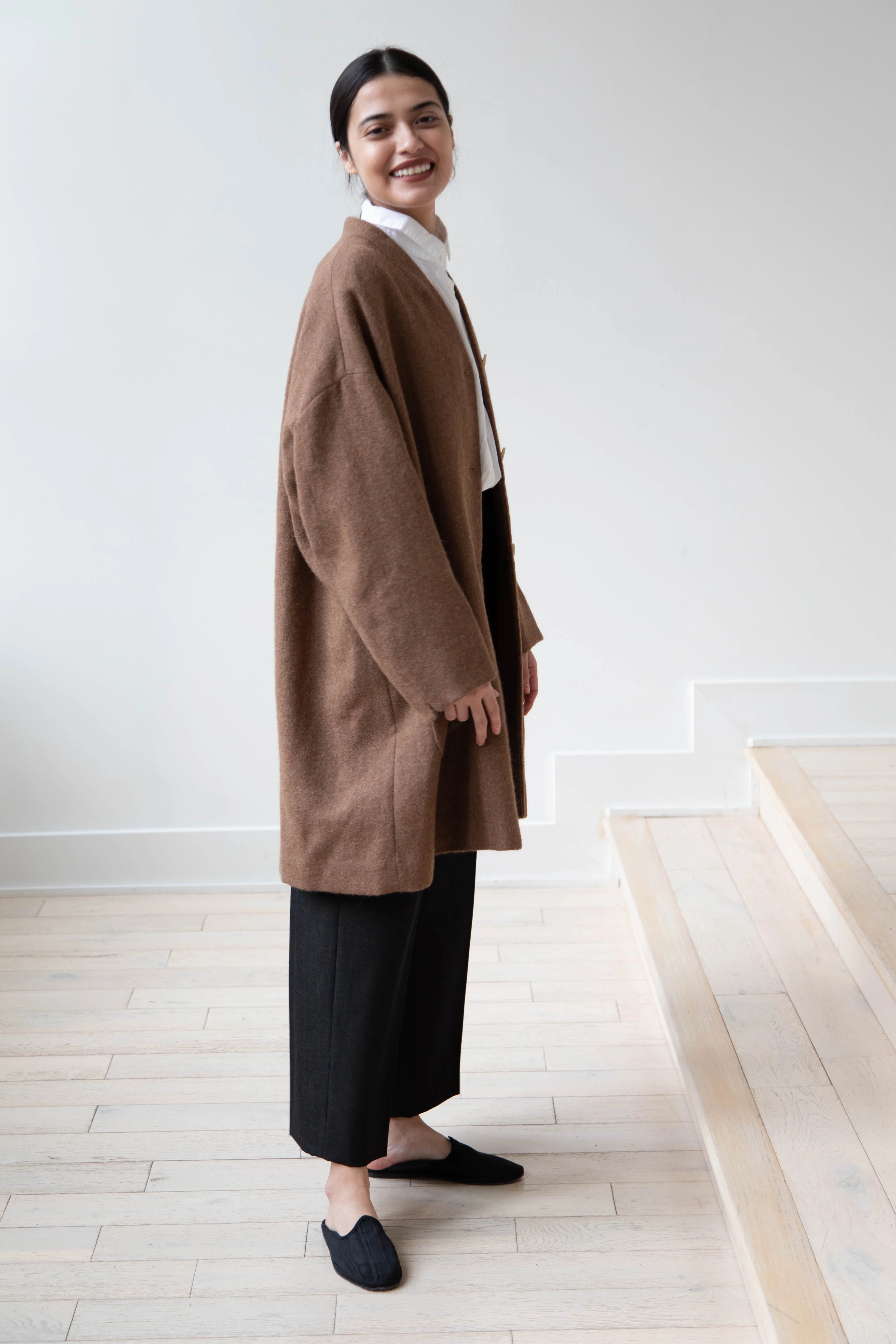 Arts & Science Robe Jacket in Alpaca - Image 17
