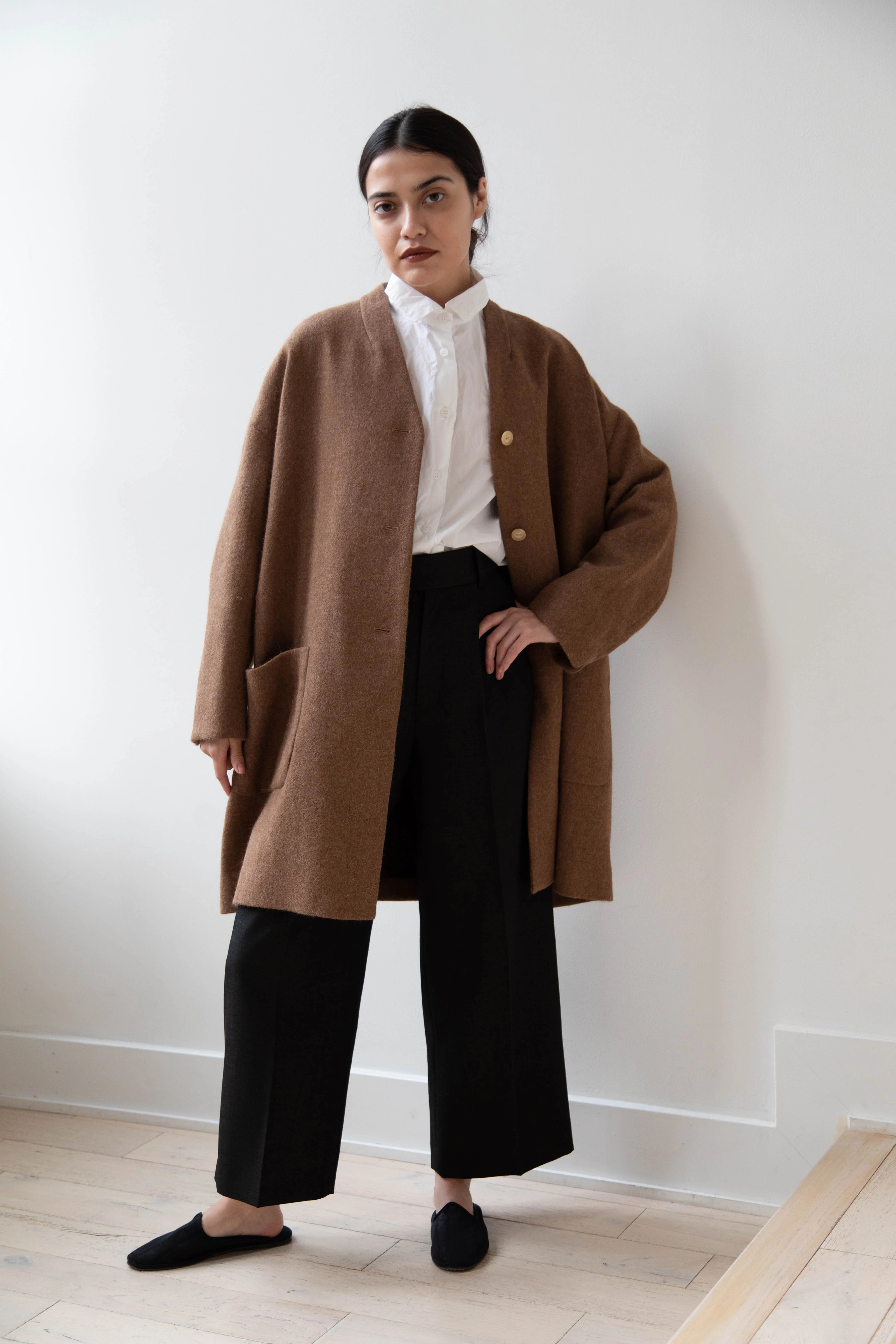 Arts & Science Robe Jacket in Alpaca - Image 27