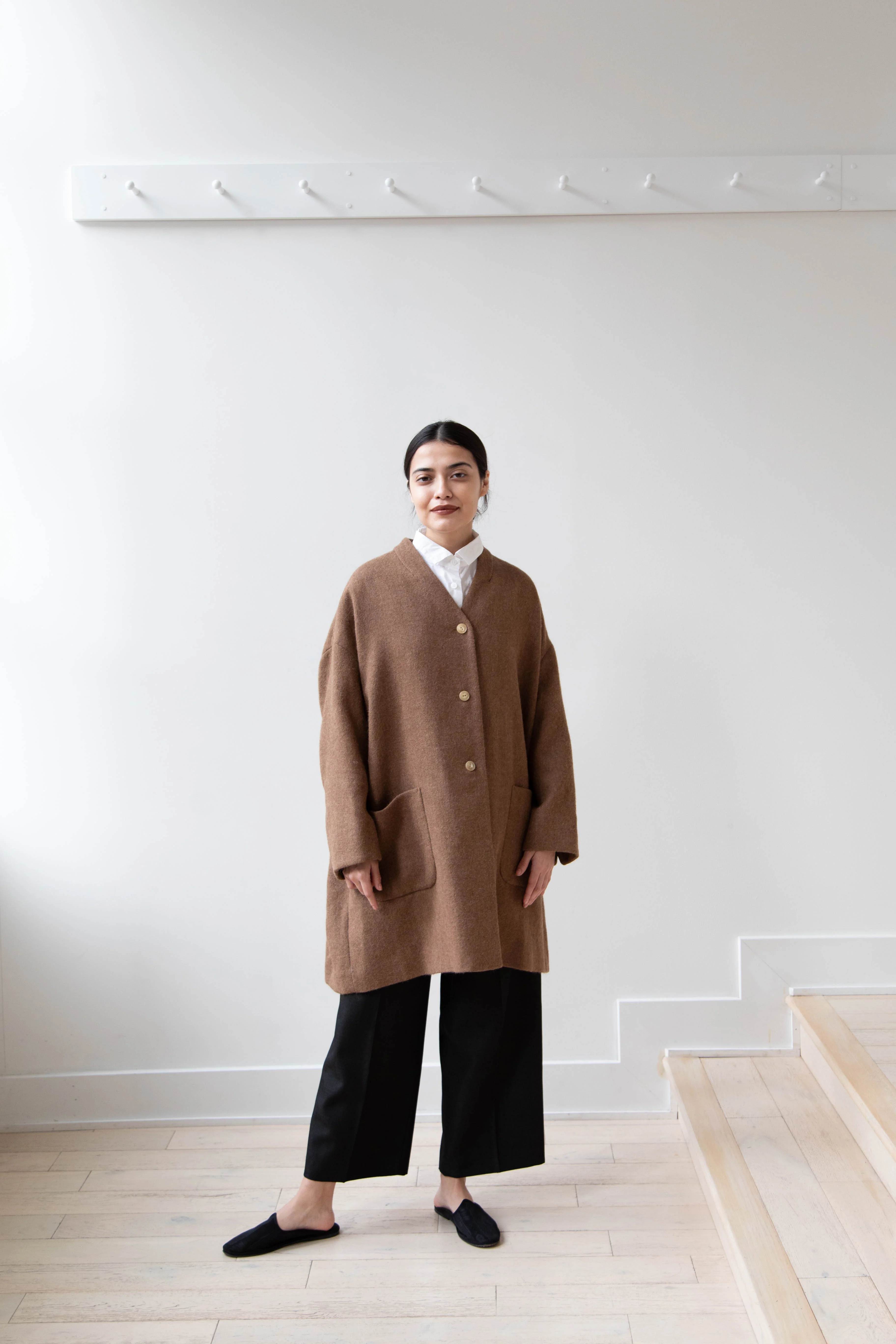 Arts & Science Robe Jacket in Alpaca - Image 33
