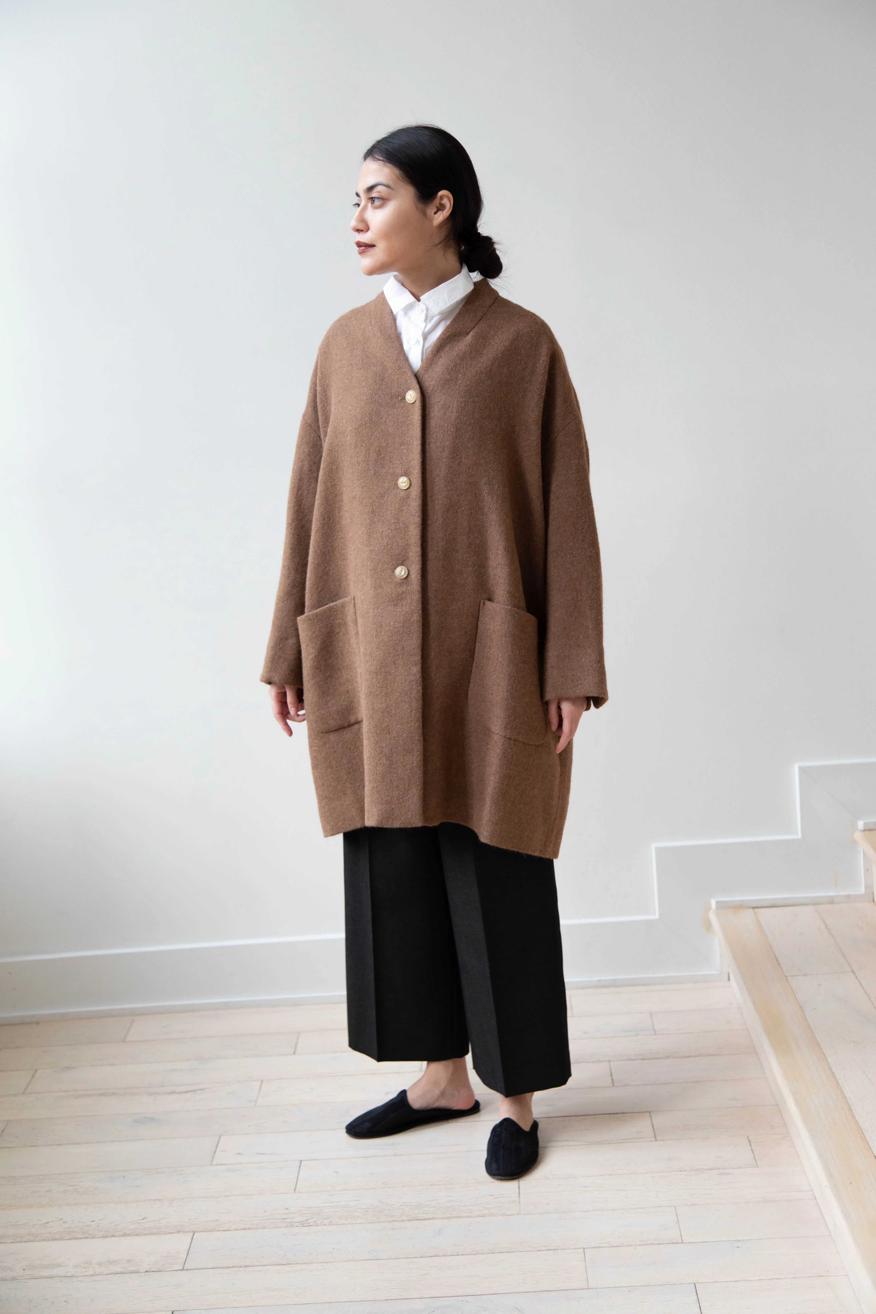 Arts & Science Robe Jacket in Alpaca - Image 34