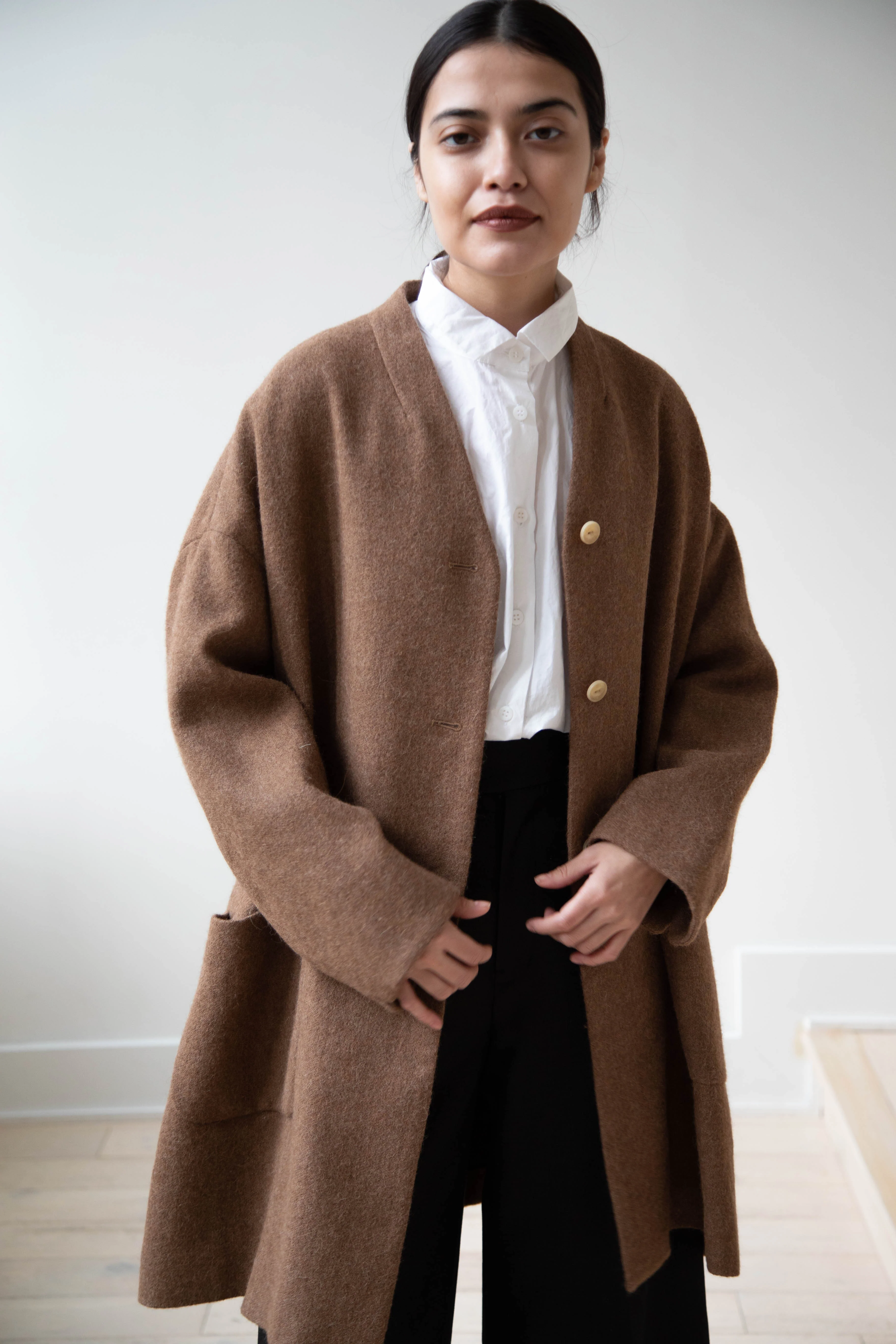Arts & Science Robe Jacket in Alpaca - Image 8