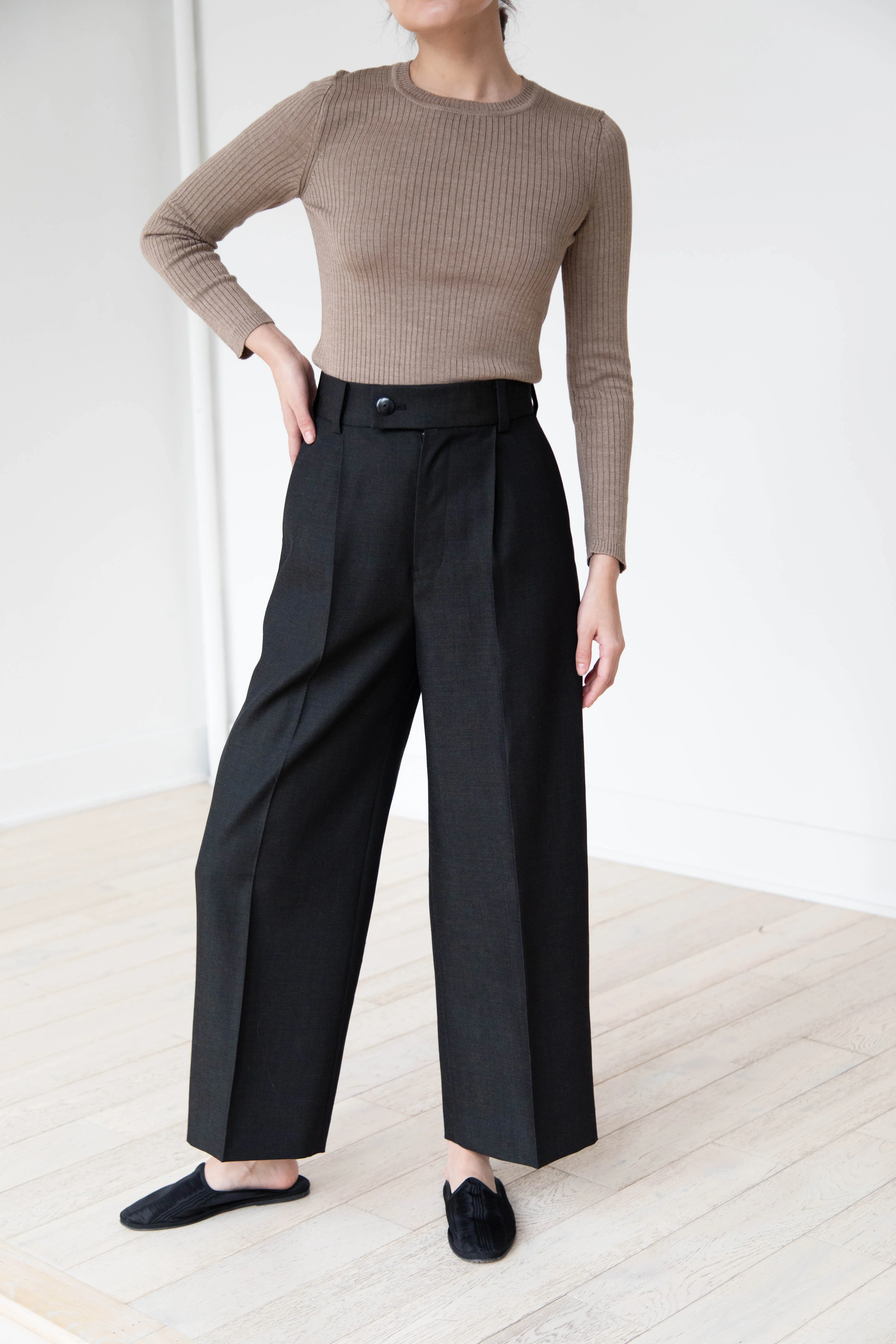 Arts & Science Simple Wide Leg Pants - Image 3