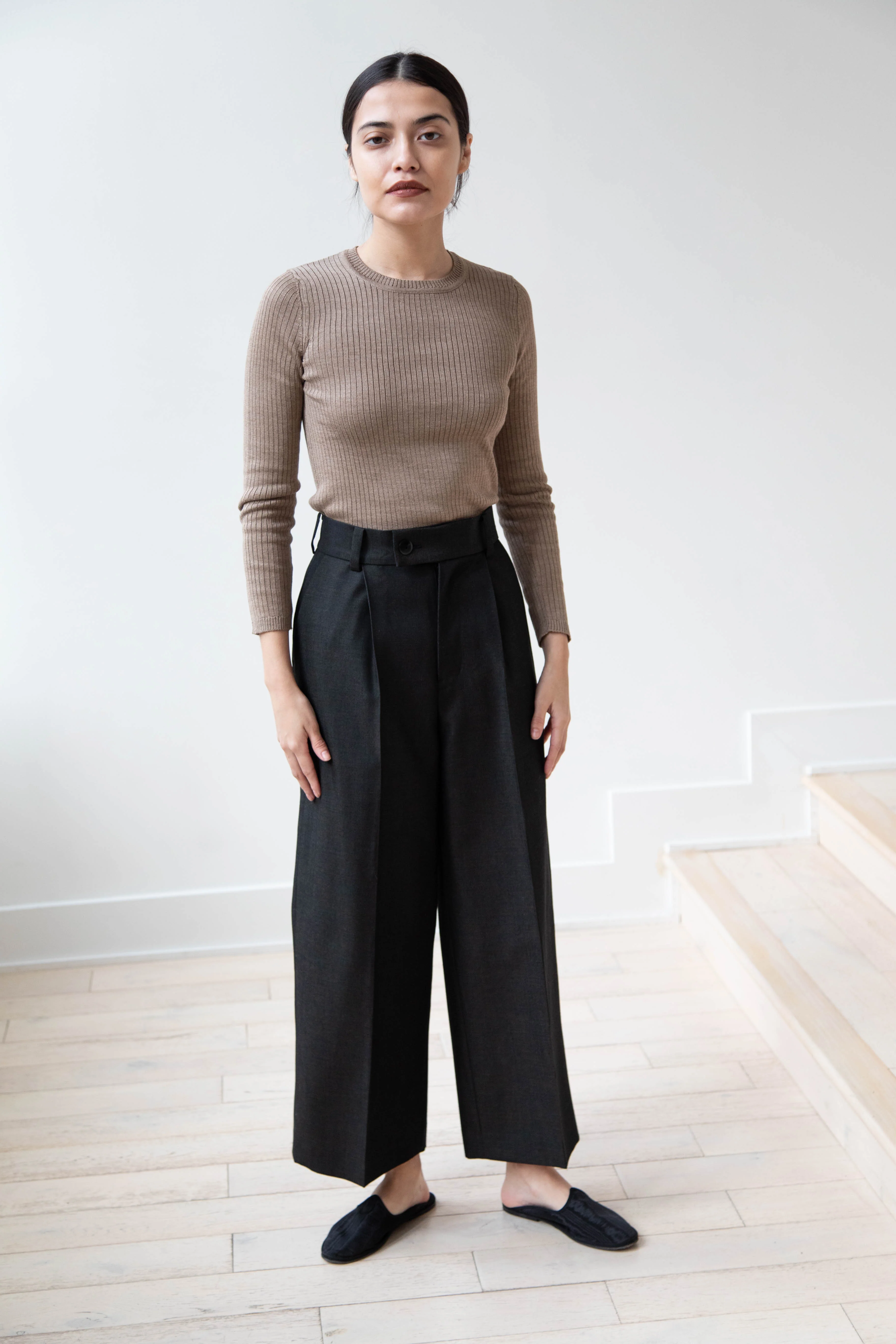 Arts & Science Simple Wide Leg Pants - Image 5