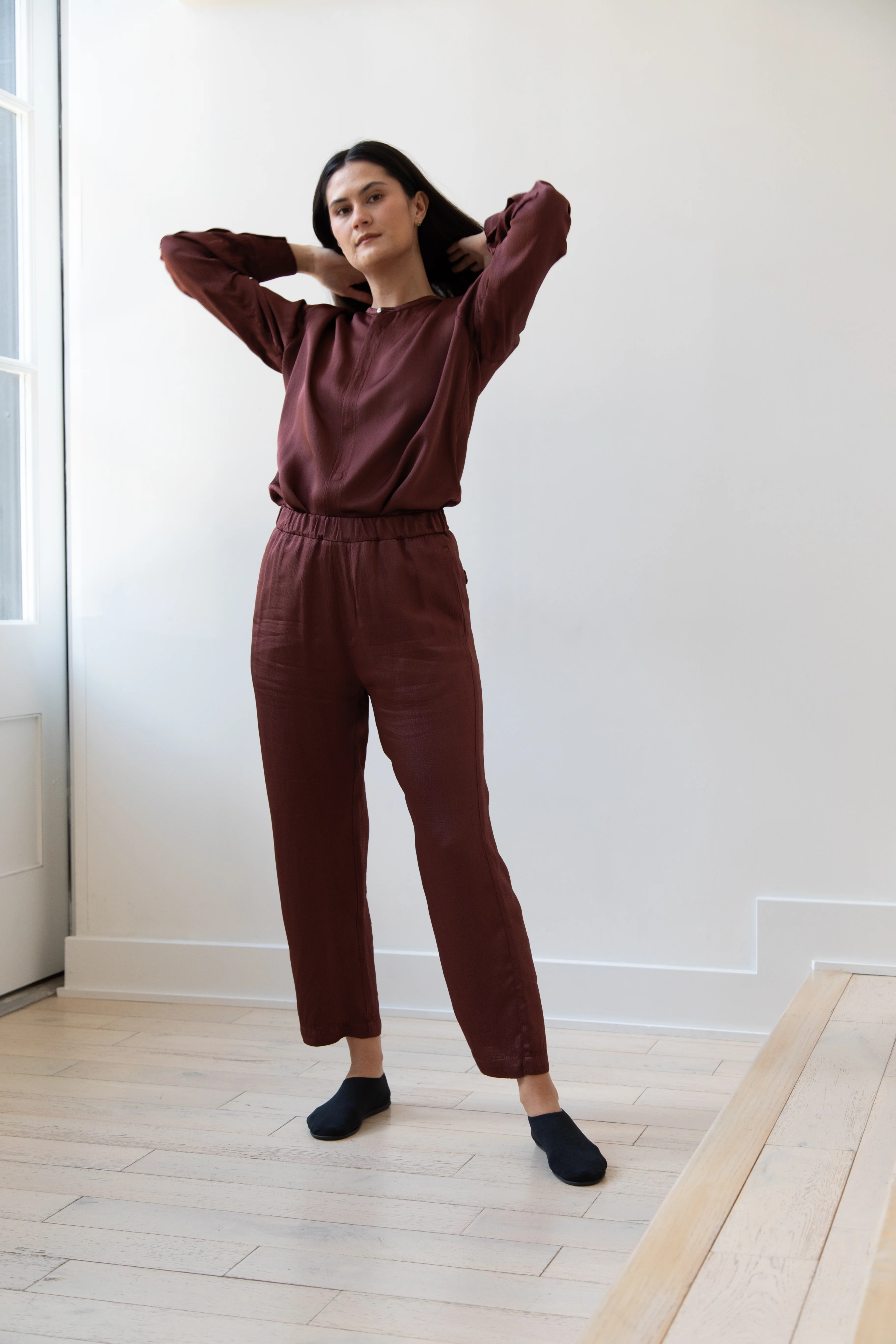 Barena Venezia | Alfonso Ondina Trouser in Vino - Image 10