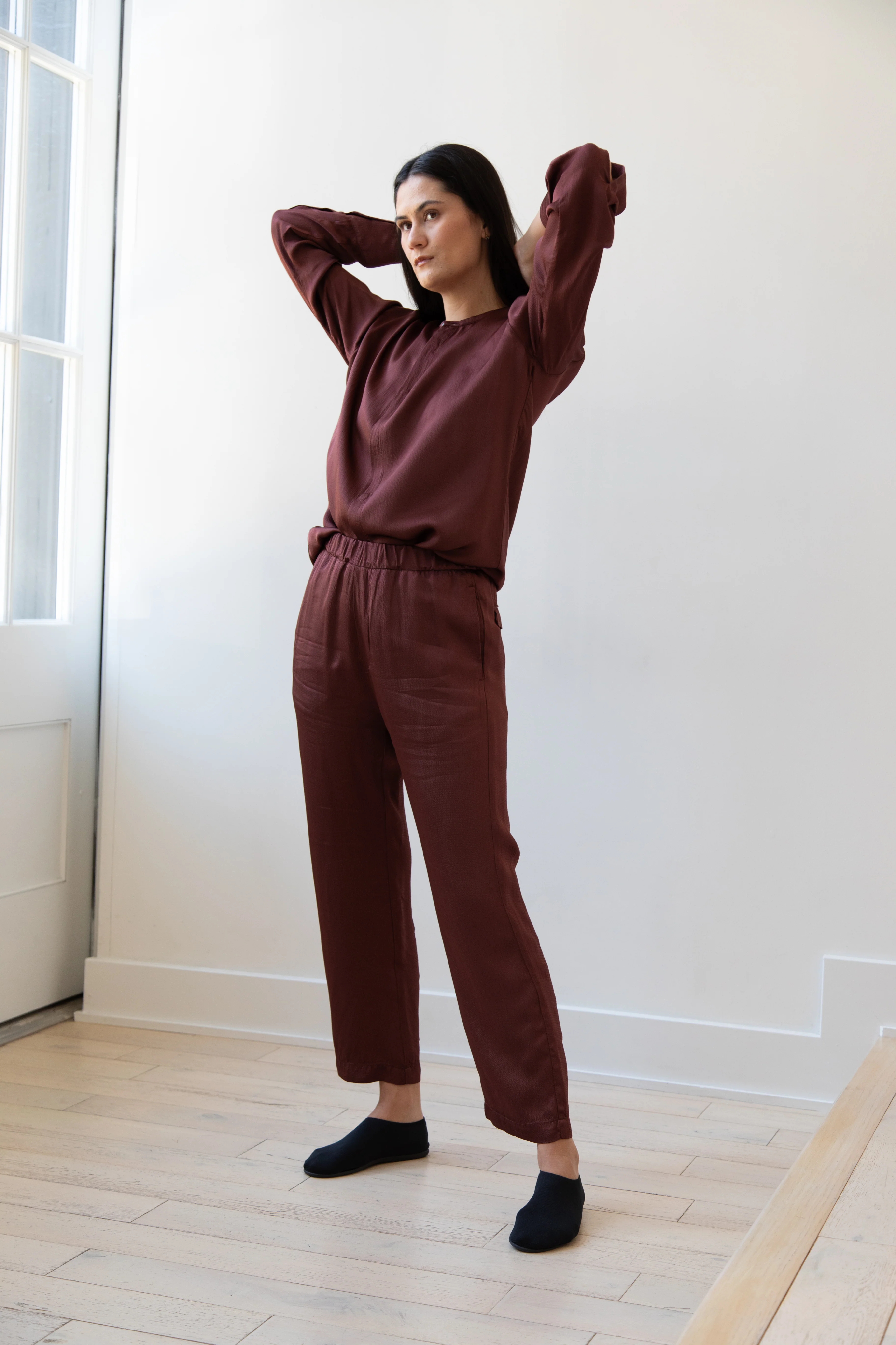 Barena Venezia | Alfonso Ondina Trouser in Vino - Image 14