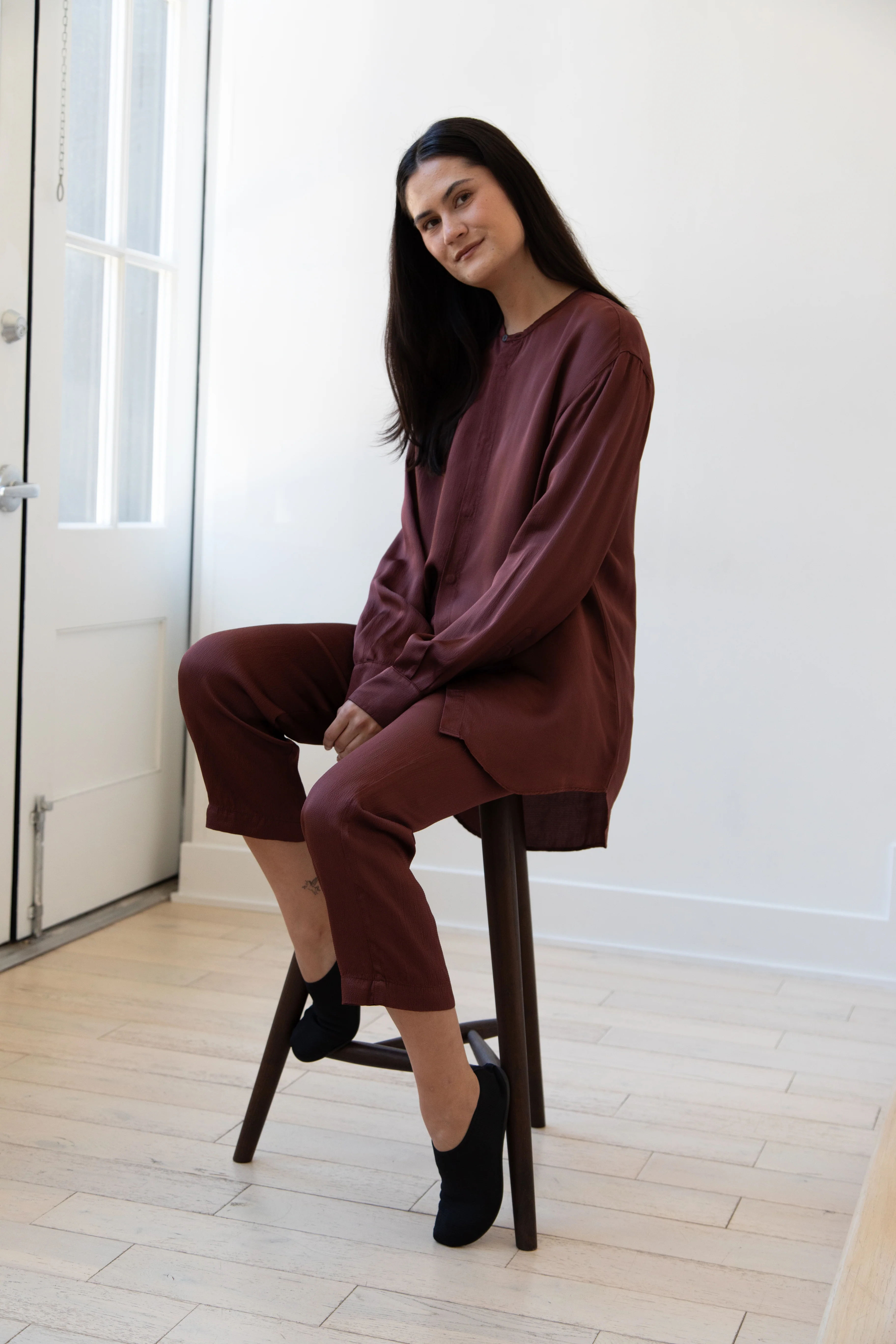 Barena Venezia | Alfonso Ondina Trouser in Vino - Image 8