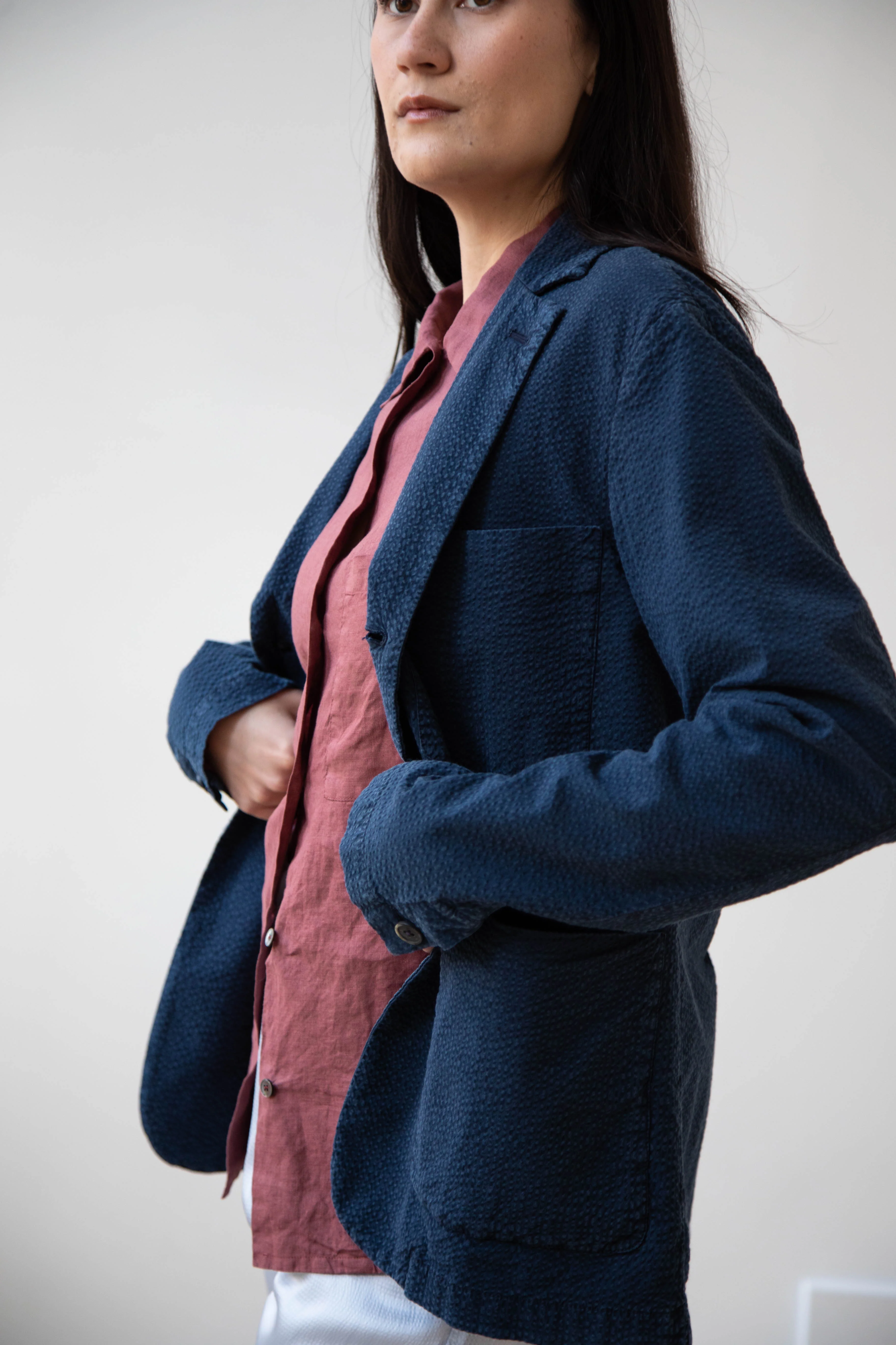 Barena Venezia | Refada Blazer in Navy - Image 8