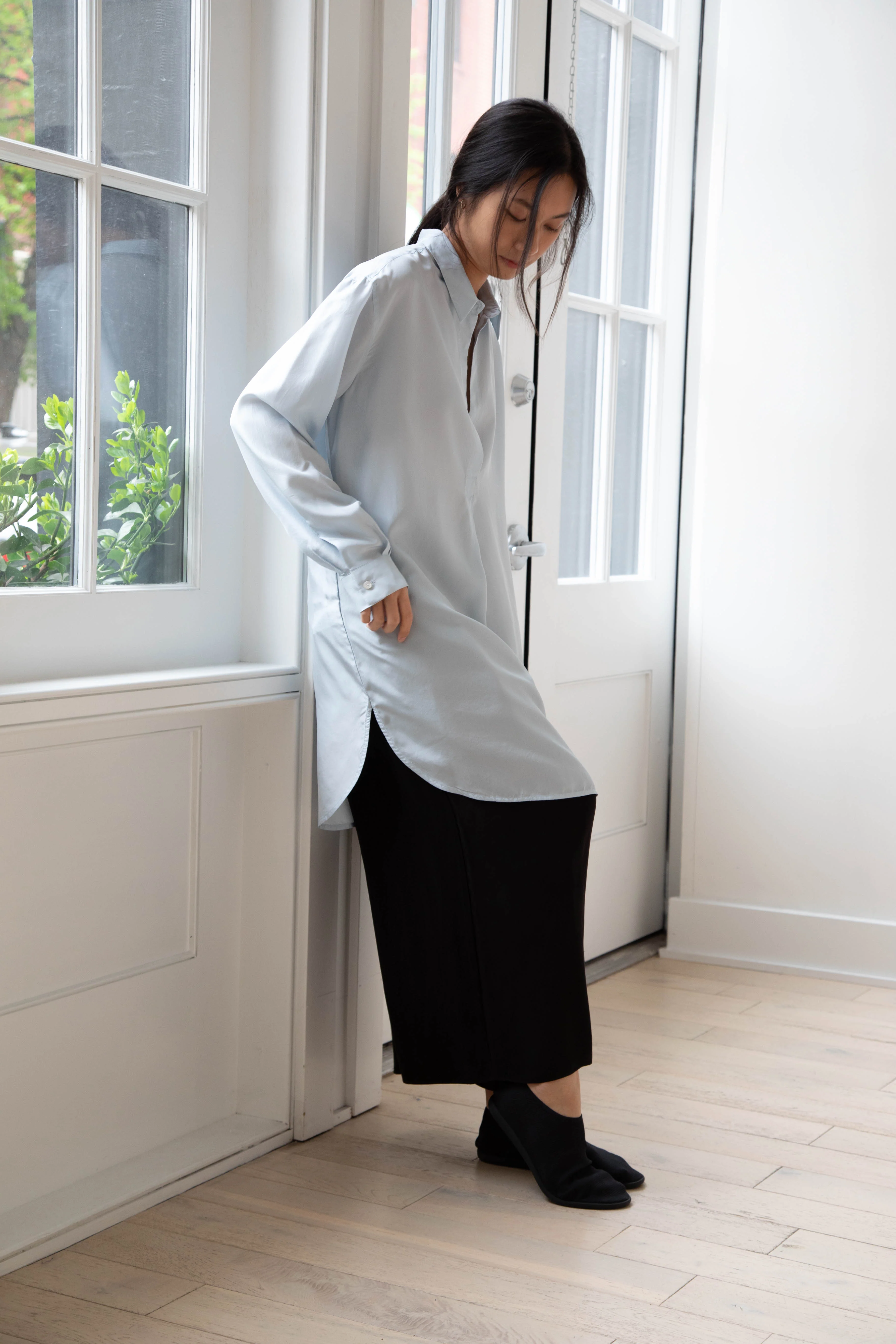 Barena Venezia | Cencia Tunic in Aqua Silk - Image 17